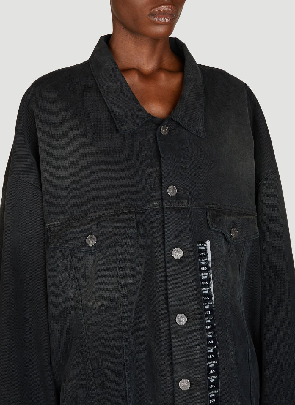 BALENCIAGA STICKER JACKET - BEYMEN
