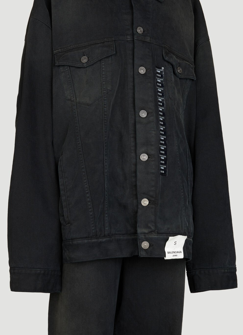 BALENCIAGA STICKER JACKET - BEYMEN