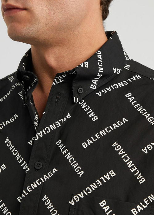 BALENCIAGA S/S LARGE FIT SHIRT - BEYMEN