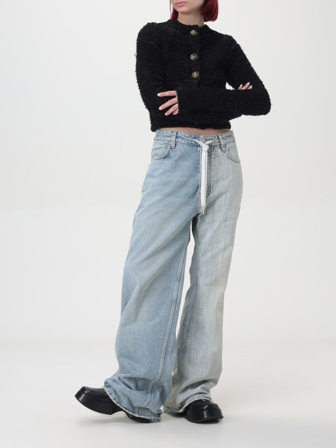 BALENCIAGA FIFTY-FIFTY PANTS - BEYMEN