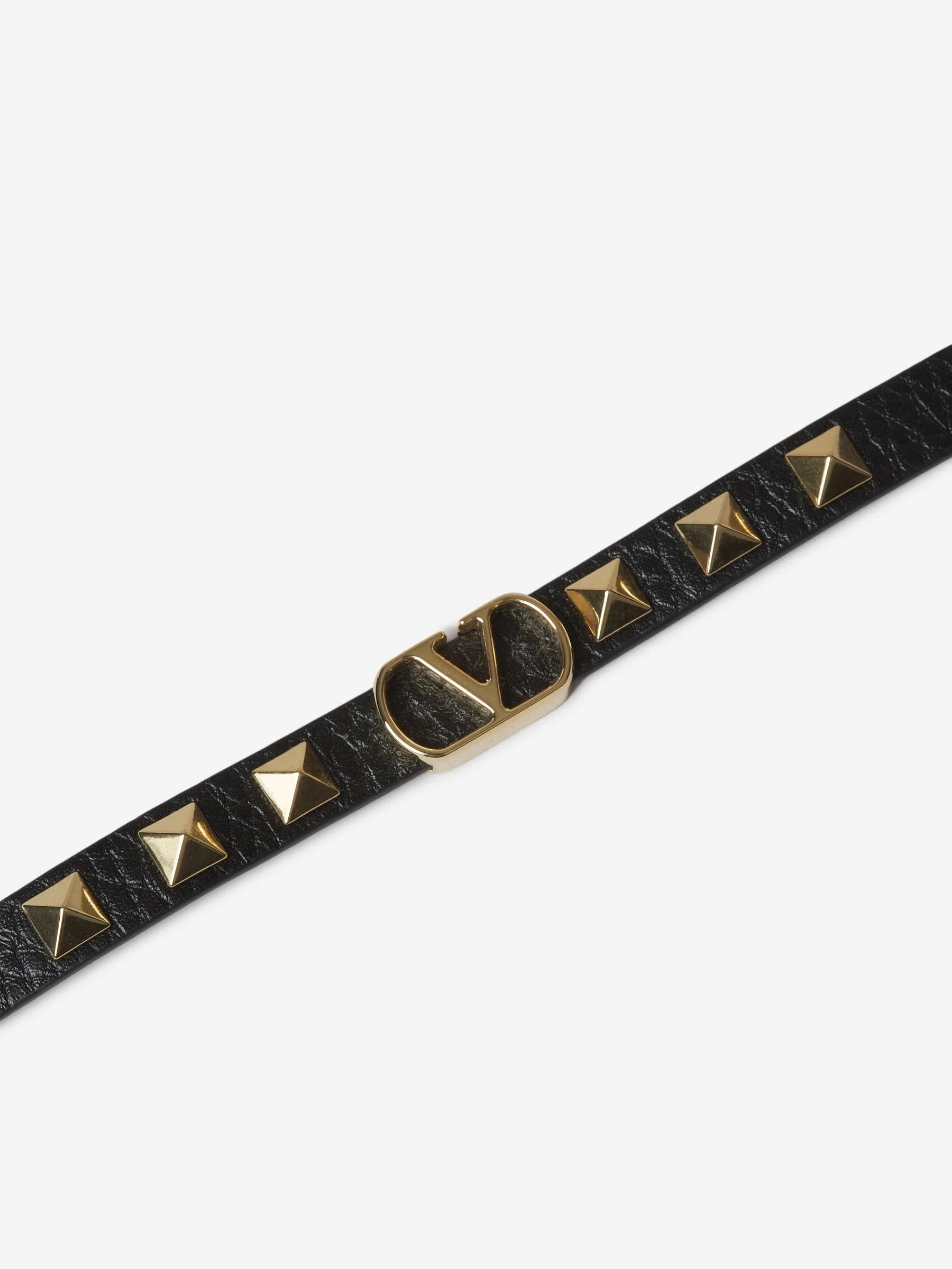 VALENTINO GARAVANI LEATHER BRACELET - BEYMEN