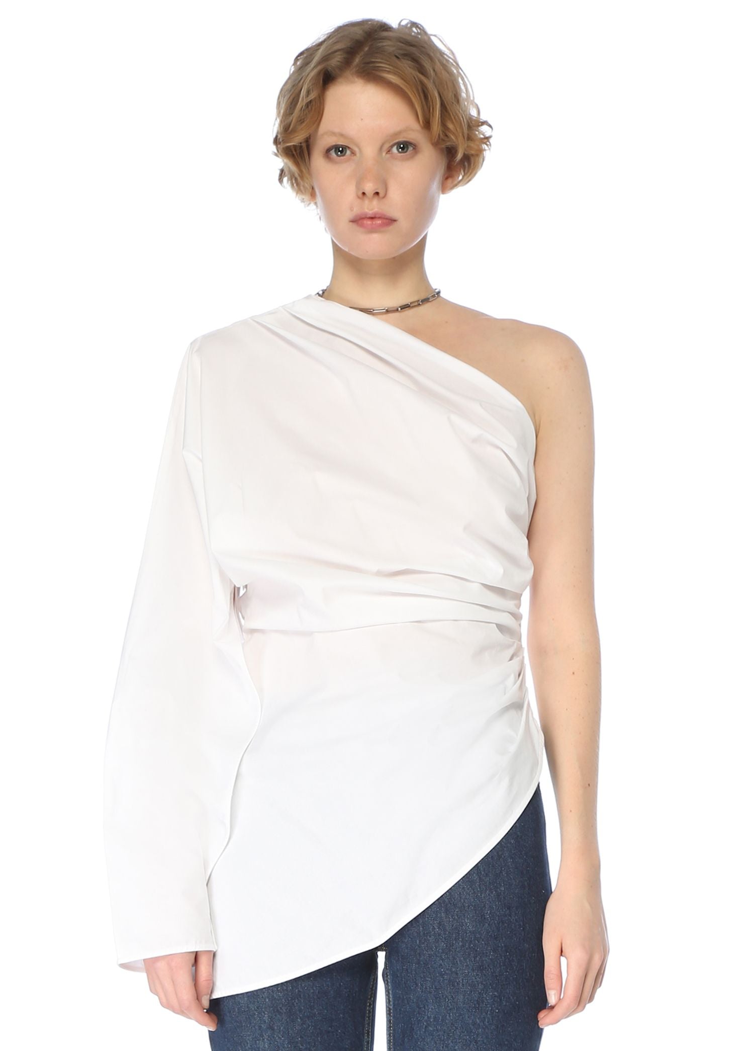 THE ATTICO TOP SINGLE SHOULDER - BEYMEN
