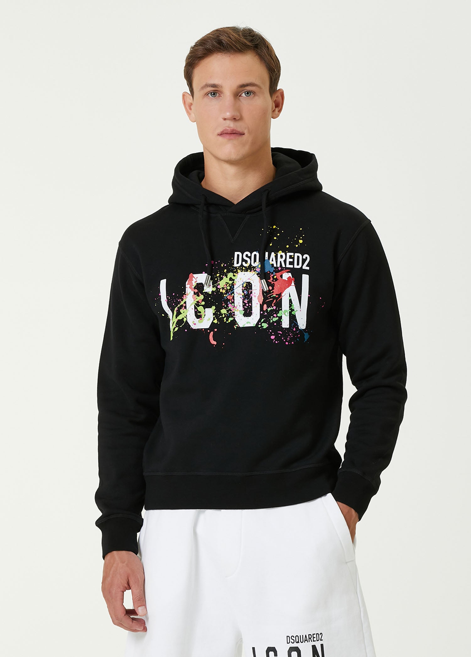 DSQUARED2 LONG SLEEVED HOODIE - BEYMEN