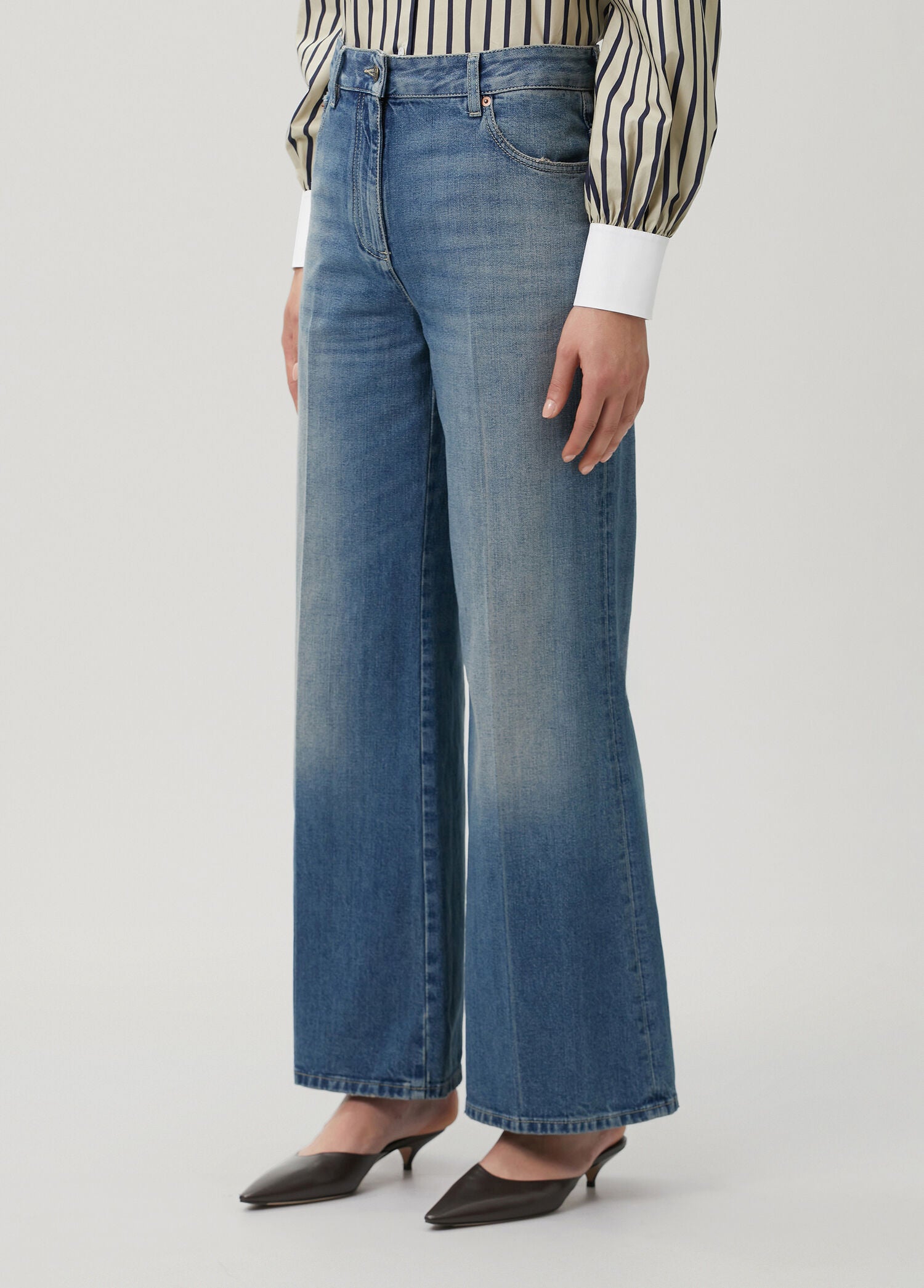 VALENTINO GARAVANI DENIM BOTTOMS - BEYMEN
