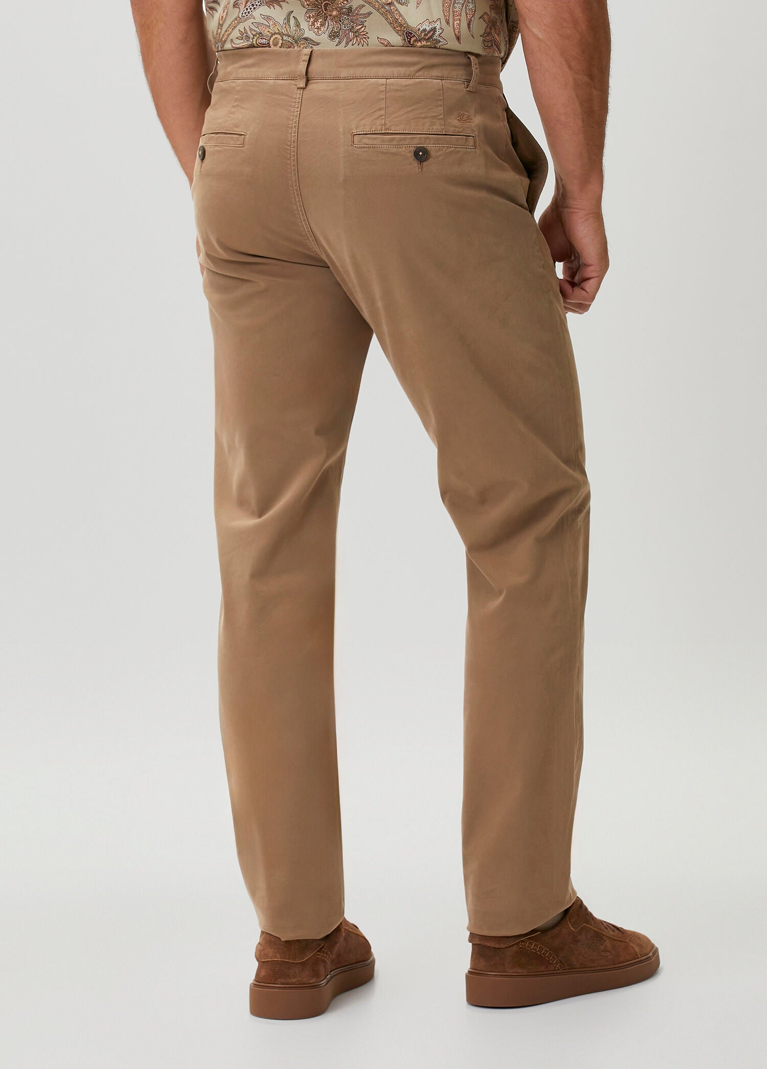 ETRO GARMENT DYE CHINO TROUSER - BEYMEN
