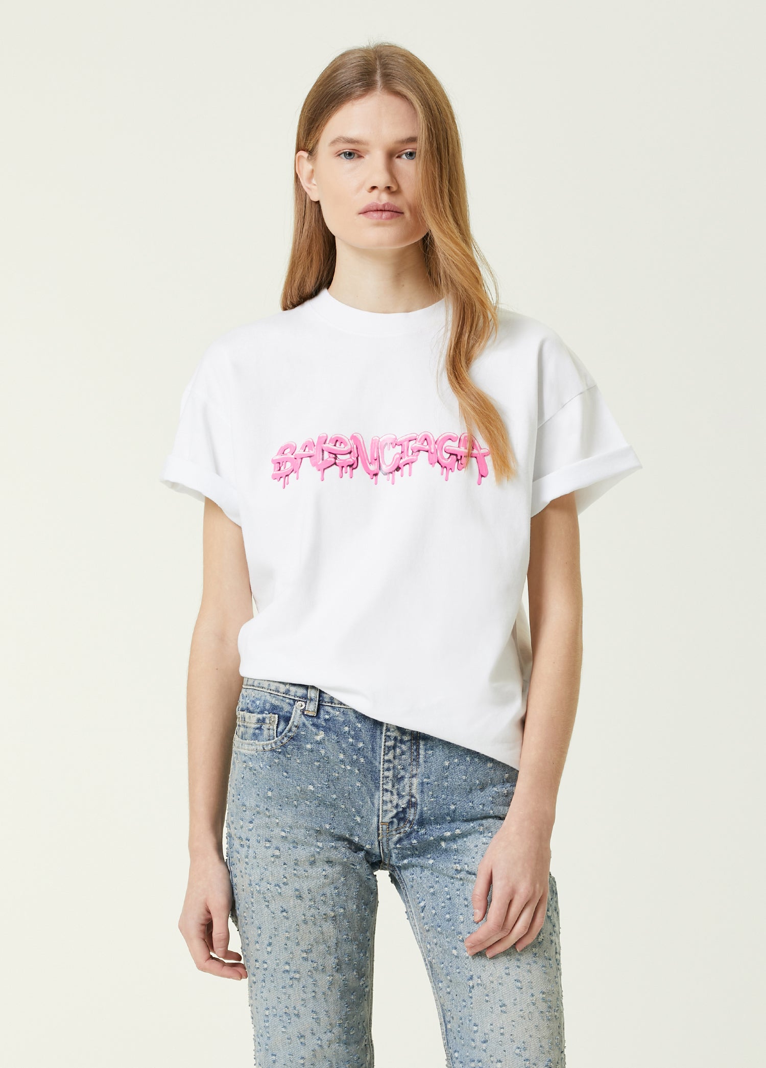 BALENCIAGA MEDIUM FIT T-SHIRT - BEYMEN