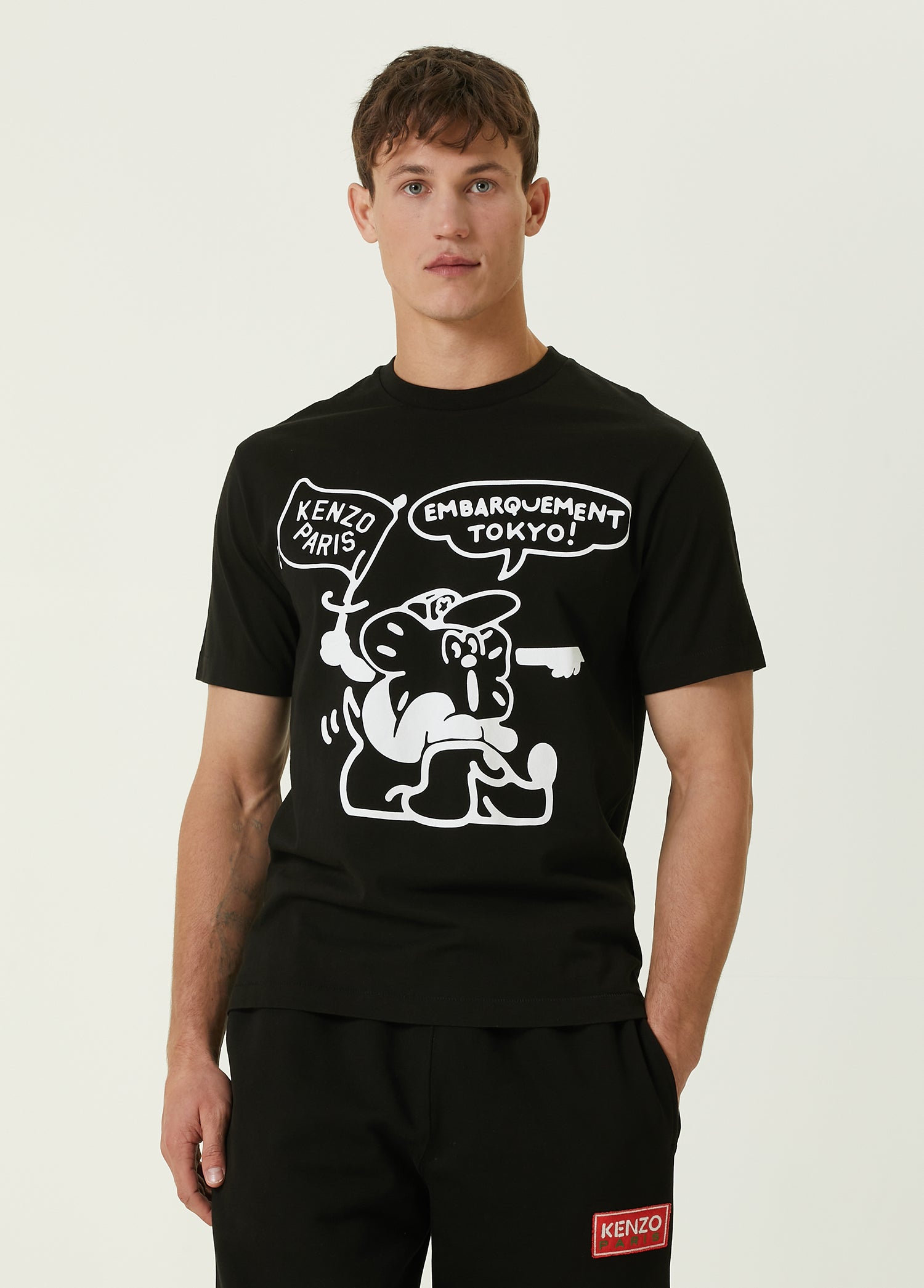KENZO T-SHIRT W LOGO - BEYMEN