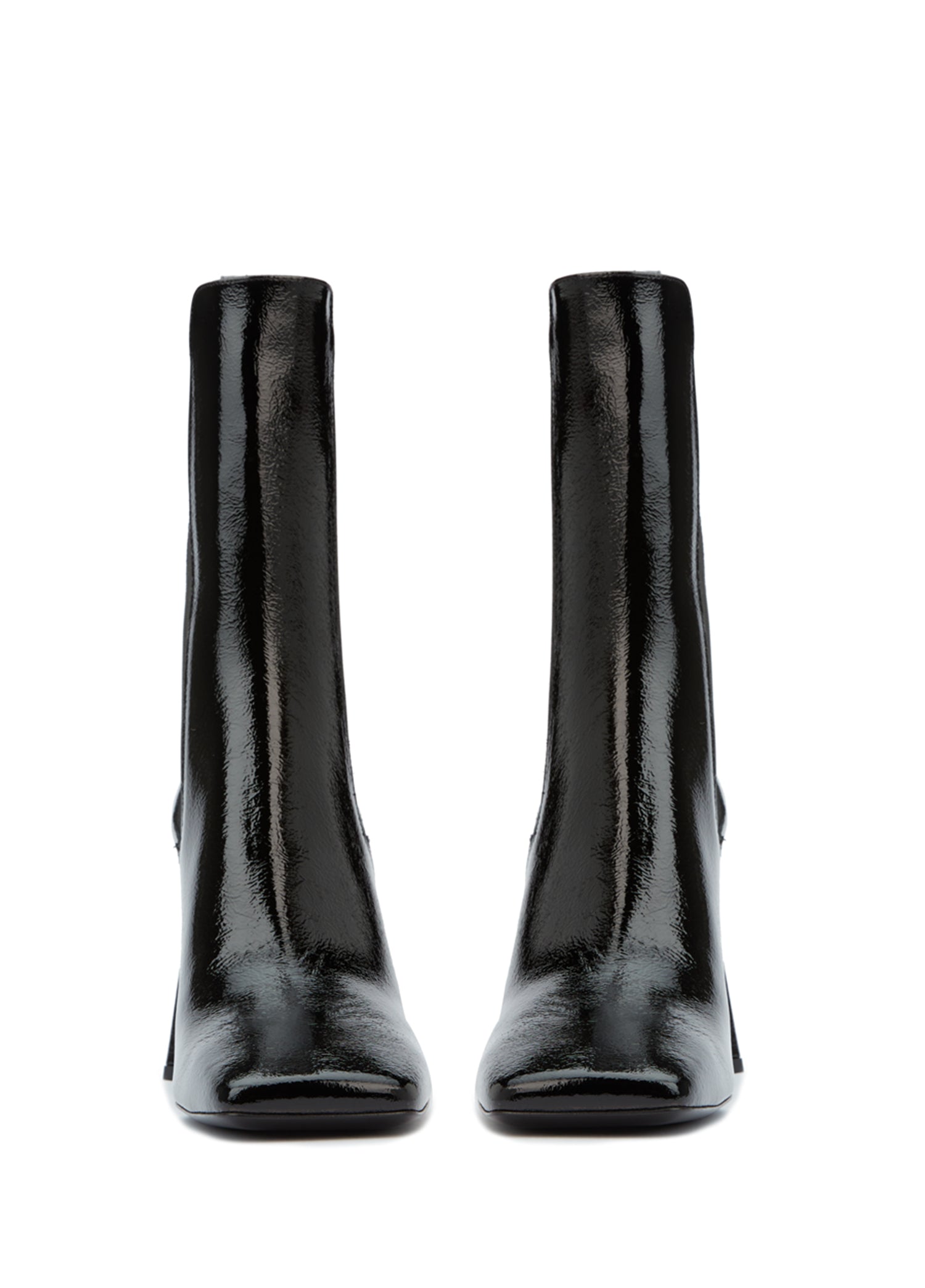 THE ATTICO DEVON BEATLE BOOT 95MM NAPLAK - BEYMEN