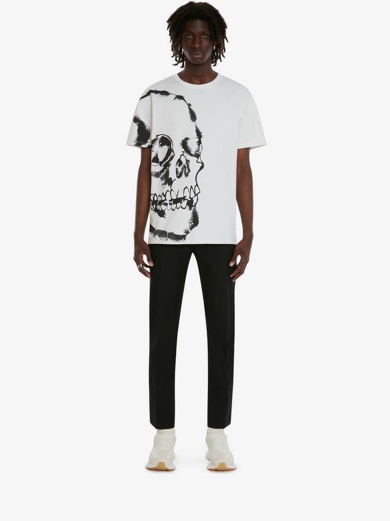 ALEXANDER MCQUEEN SKULL PRINT T-SHIRT - BEYMEN