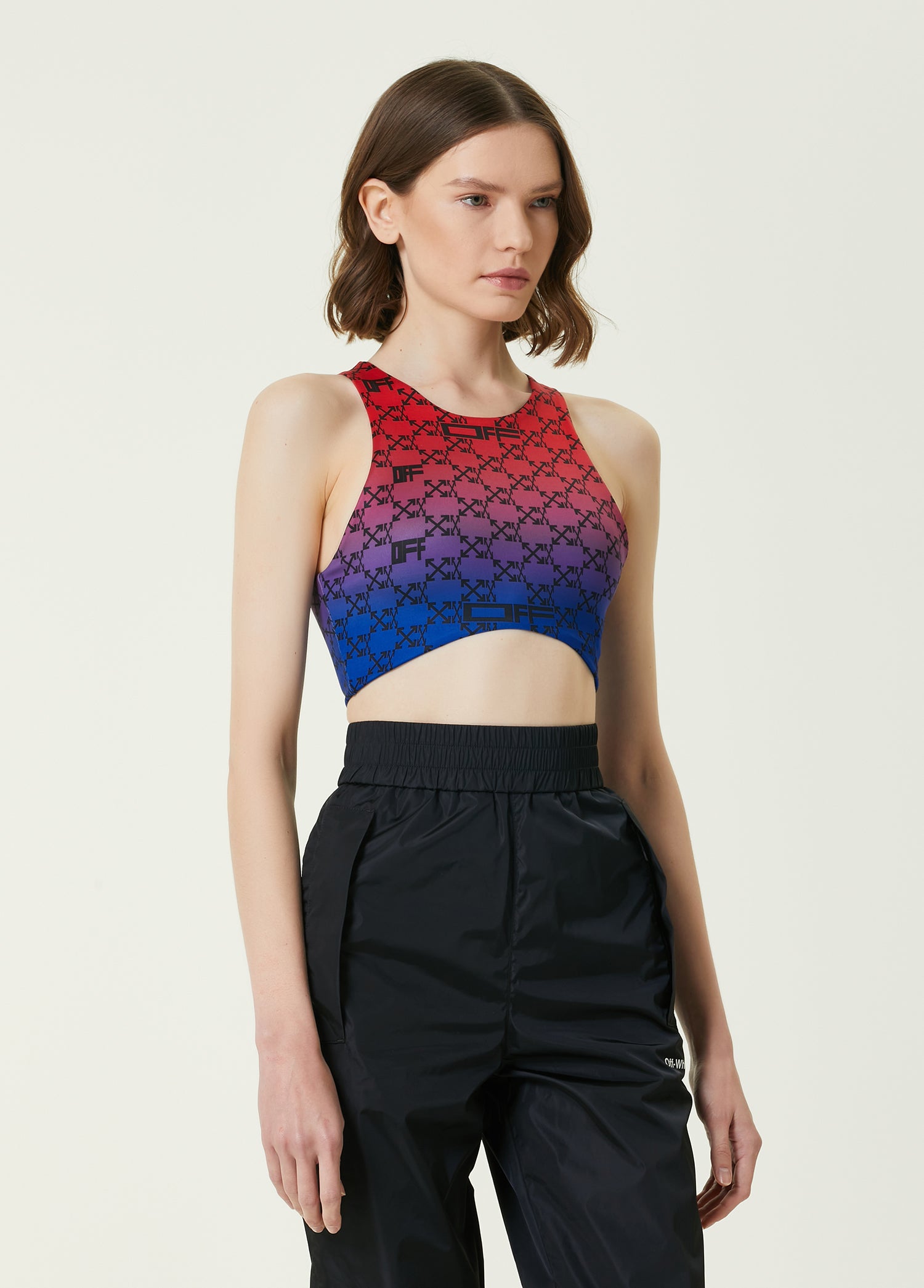 OFF-WHITE ATHL MONOGRAM BRA - BEYMEN