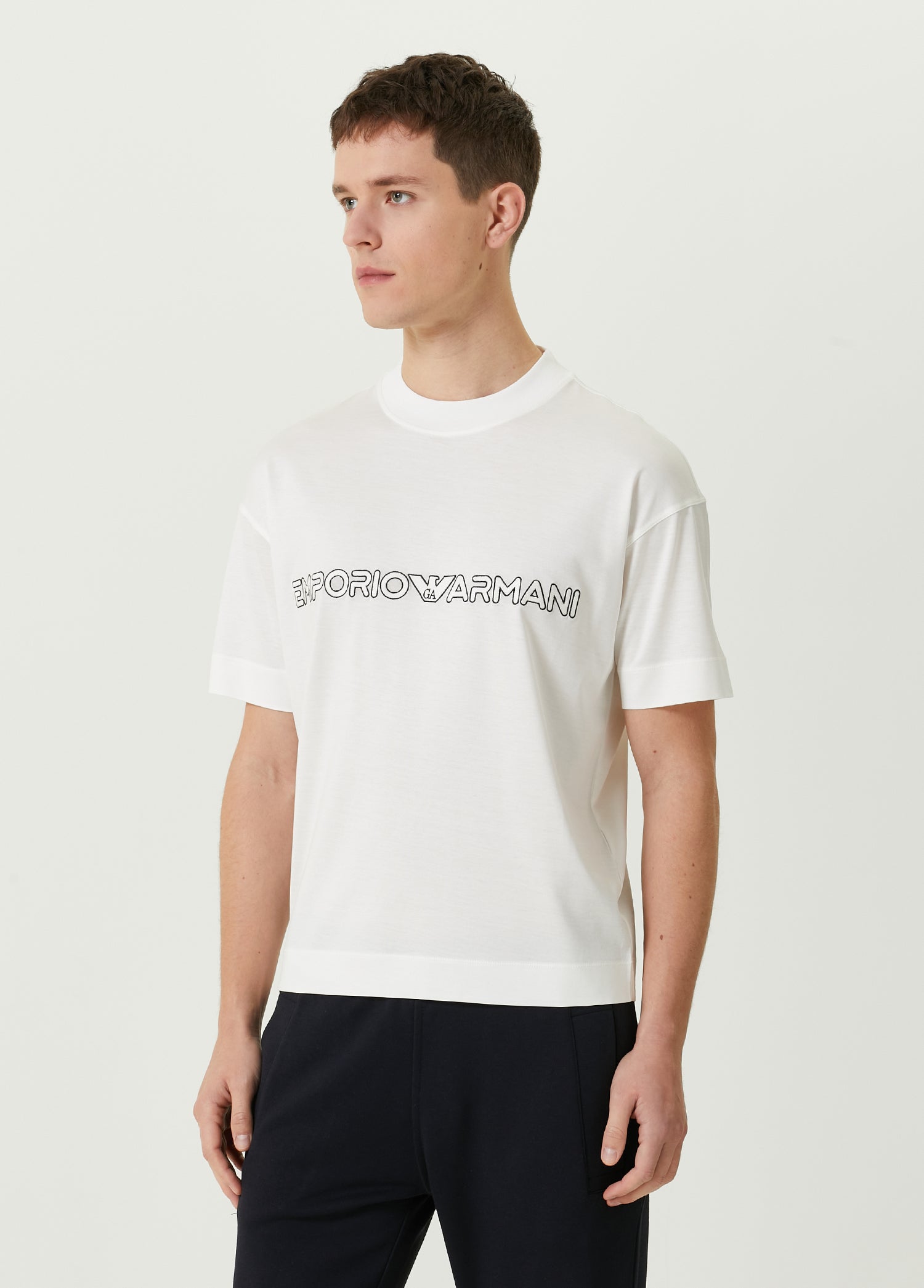 EMPORIO ARMANI CREW SS T-SHIRT - BEYMEN