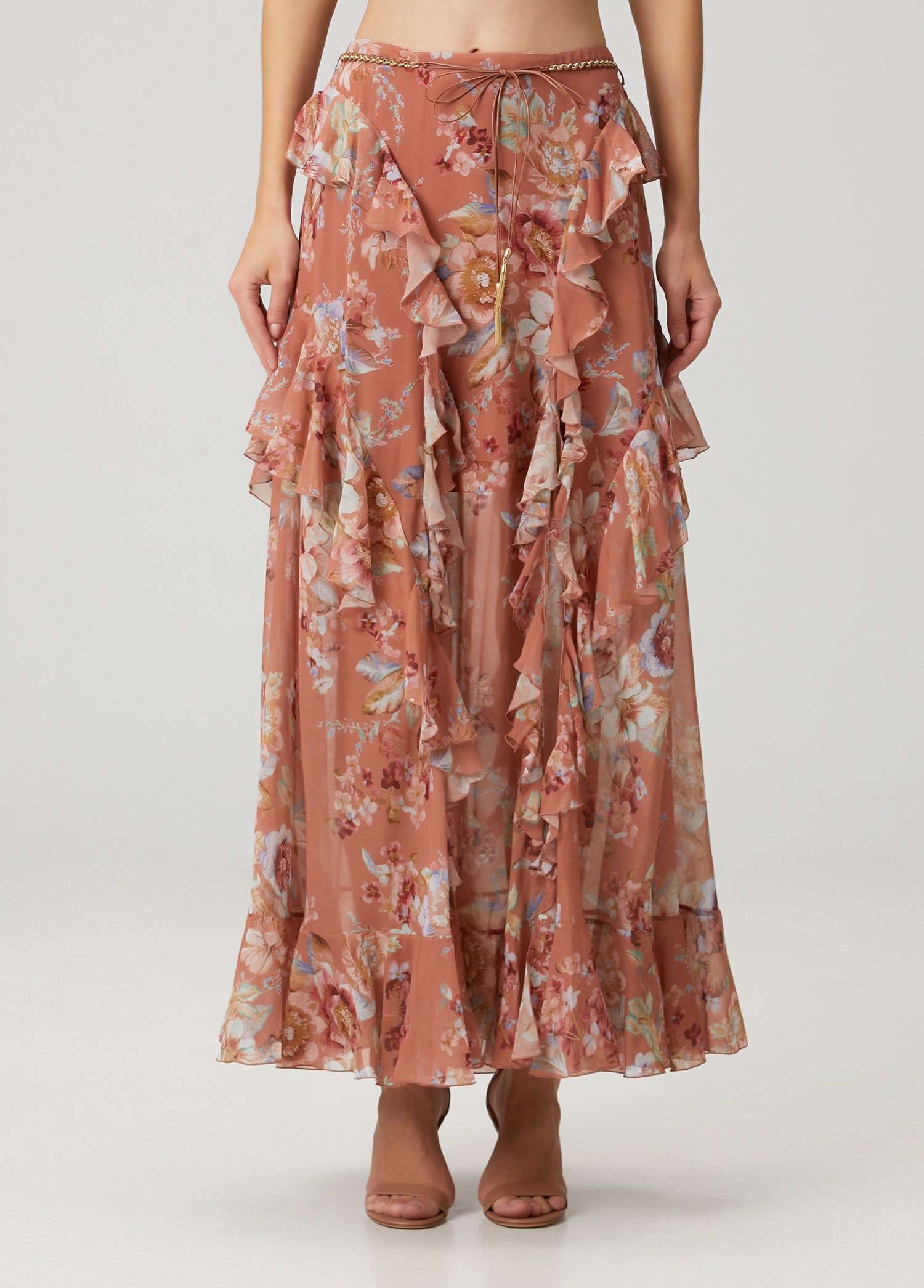 ZIMMERMAN RUFFLE SKIRT - BEYMEN