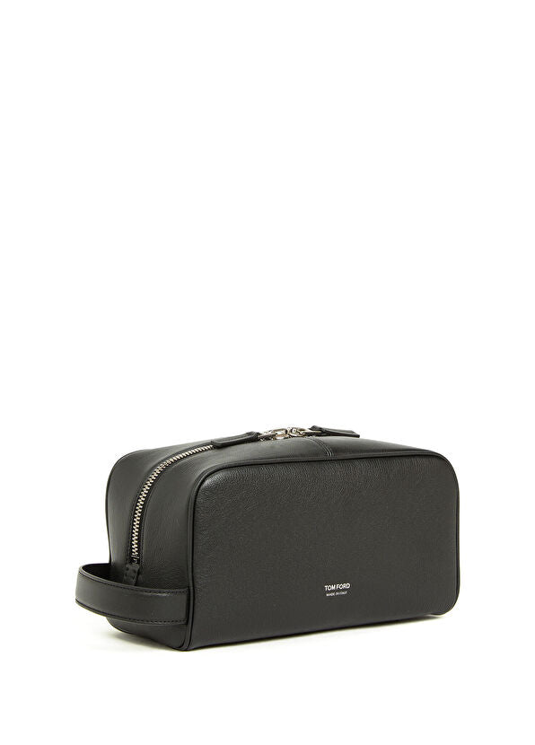TOM FORD SUPPLE GRAIN LEATHER WASH BAG - BEYMEN