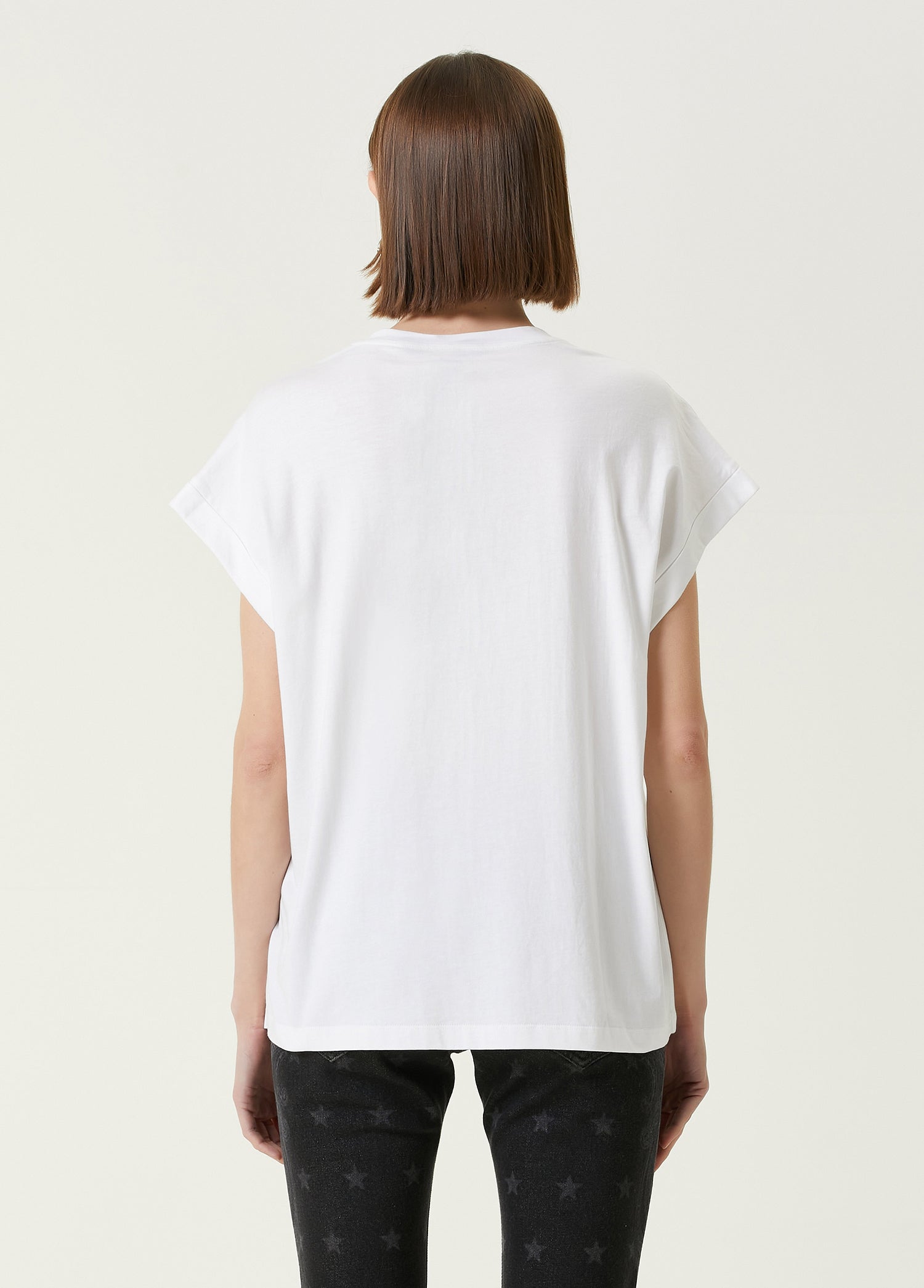 BALMAIN EMBRDR PAISLEY T-SHIRT - BEYMEN