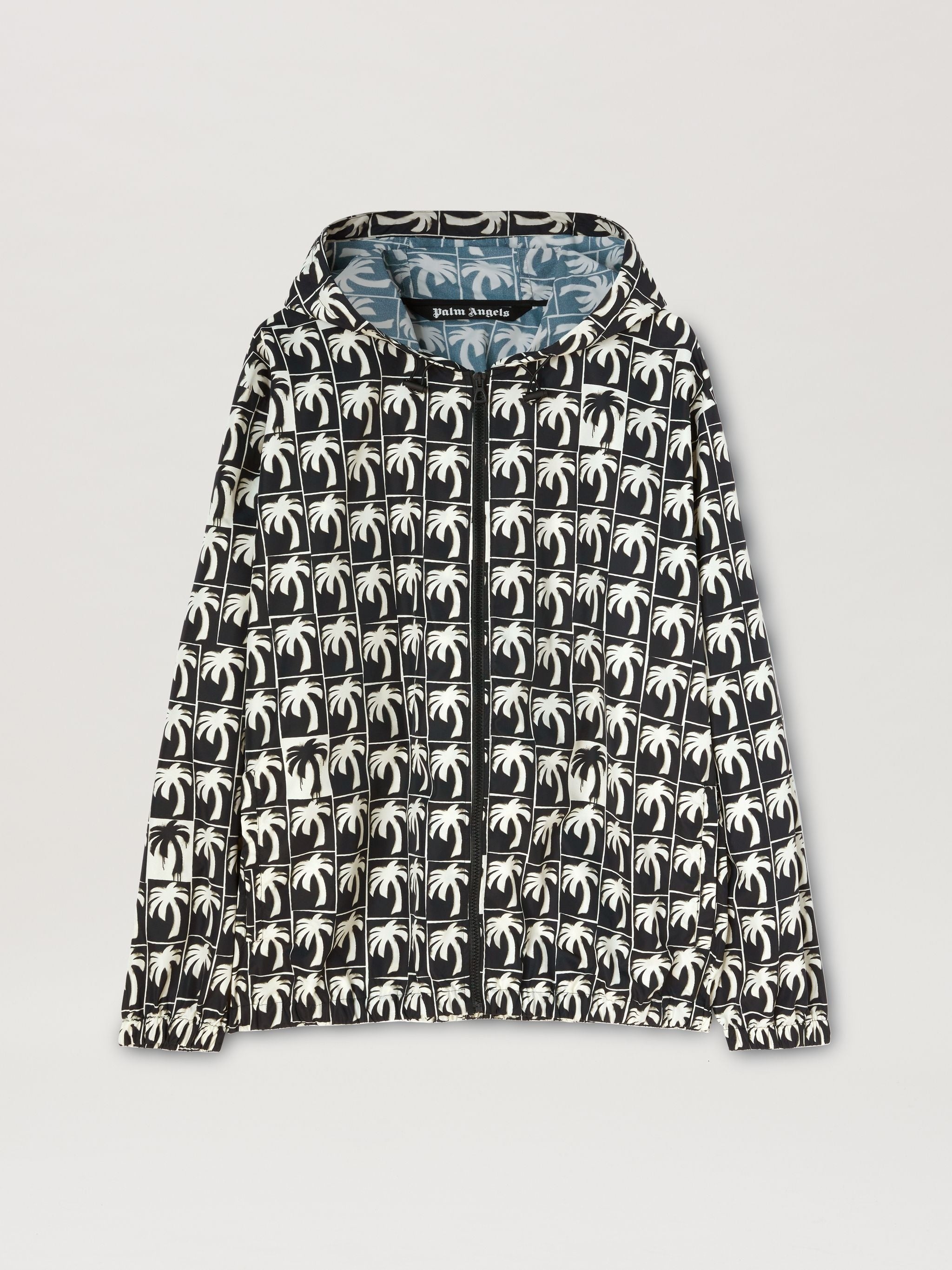 PALM ANGELS DRIPPING PALM WINDBREAKER - BEYMEN
