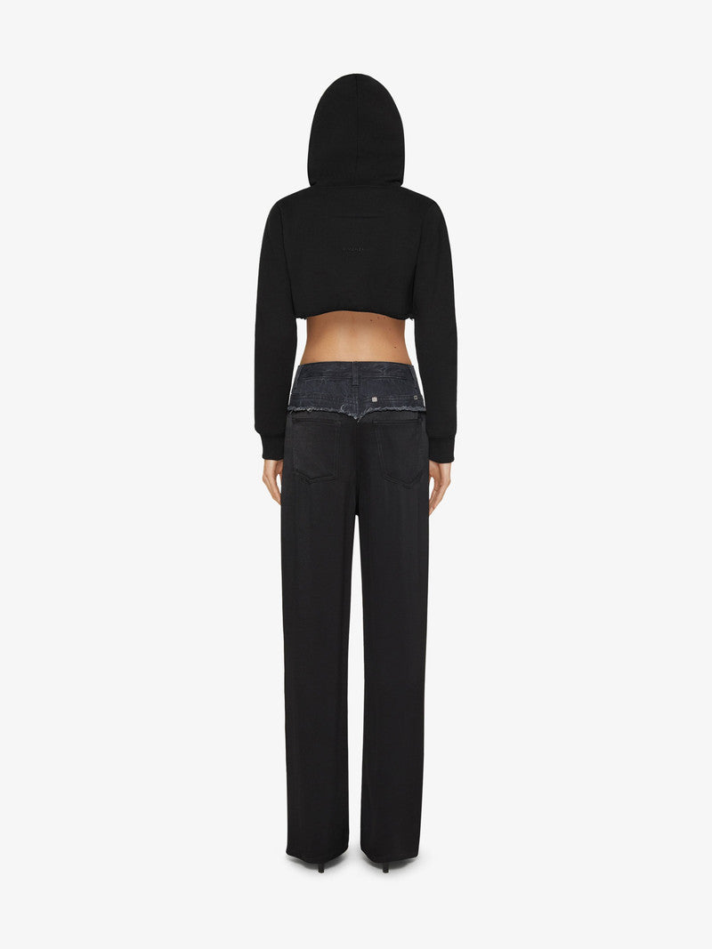 GIVENCHY CROPPED HOODIE - BEYMEN