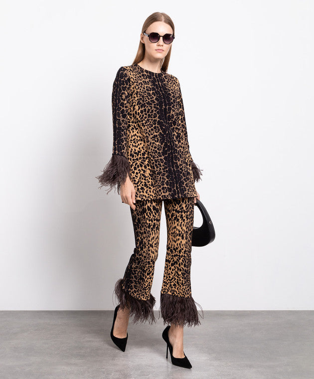VALENTINO STRETCHED VISCOSE PANTS - BEYMEN