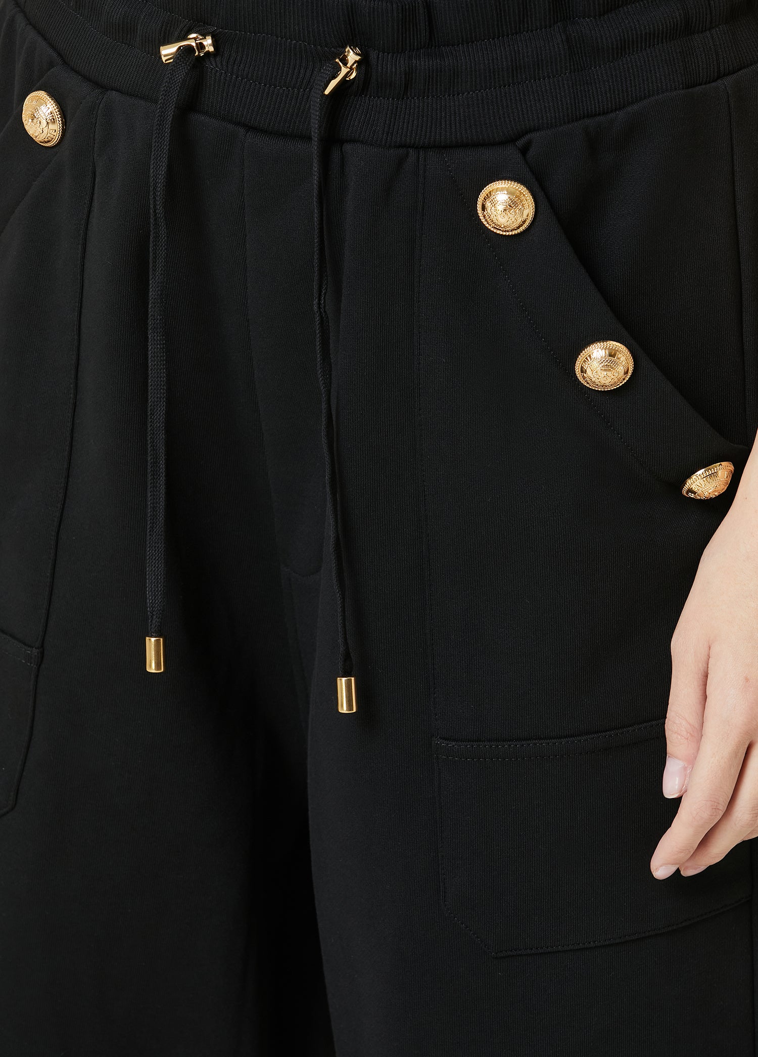 BALMAIN BUTTONED SWEATPANT - BEYMEN