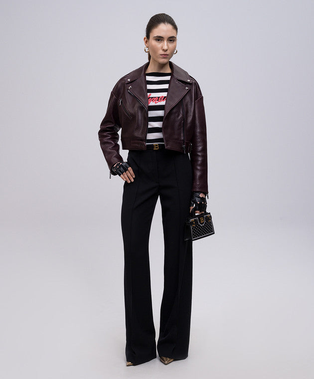 BALMAIN TAILORED GDP STRAIGHT PANTS