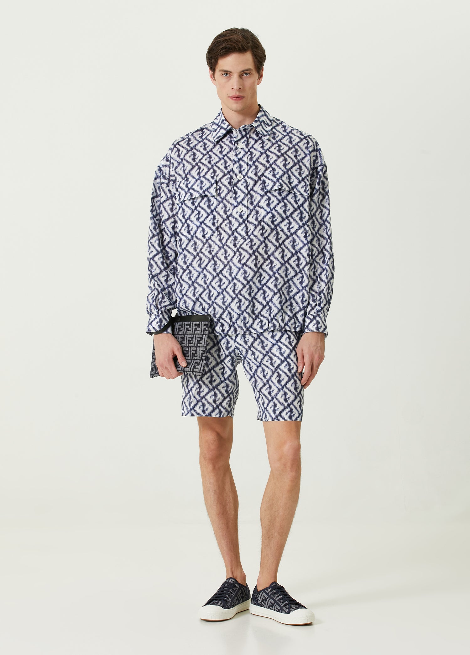FENDI SHIRT W/LOGO PRINT
