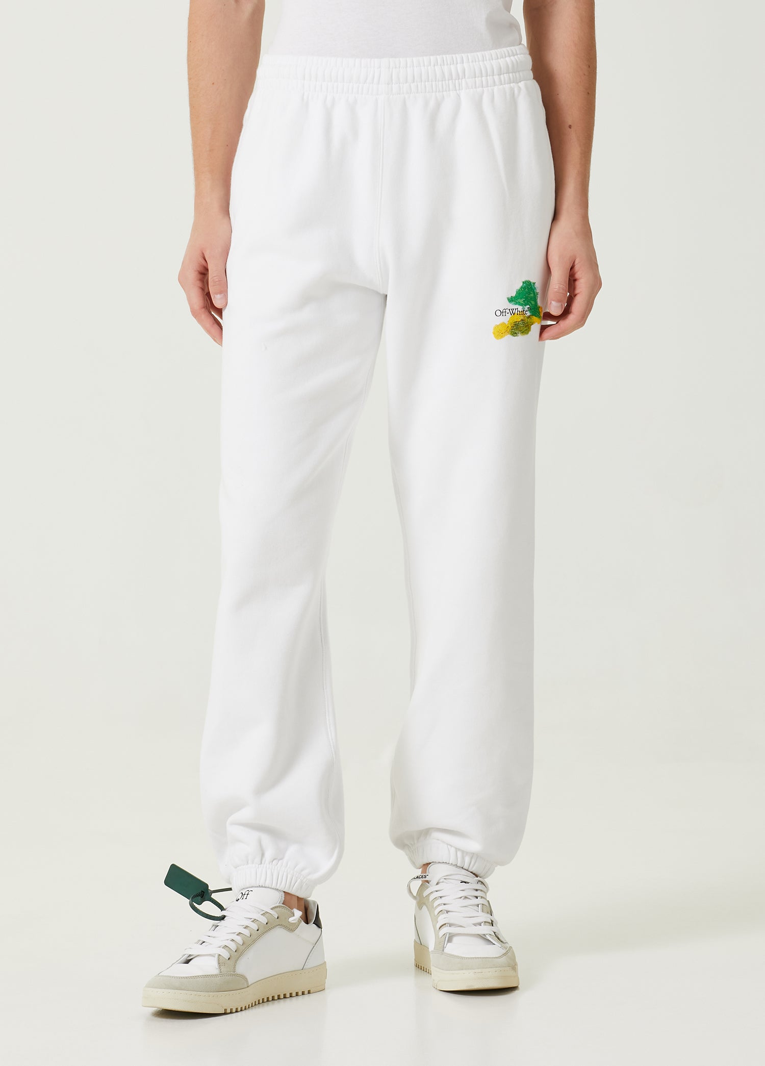 OFF-WHITE BRUSH ARR SLIM SWEATPANT