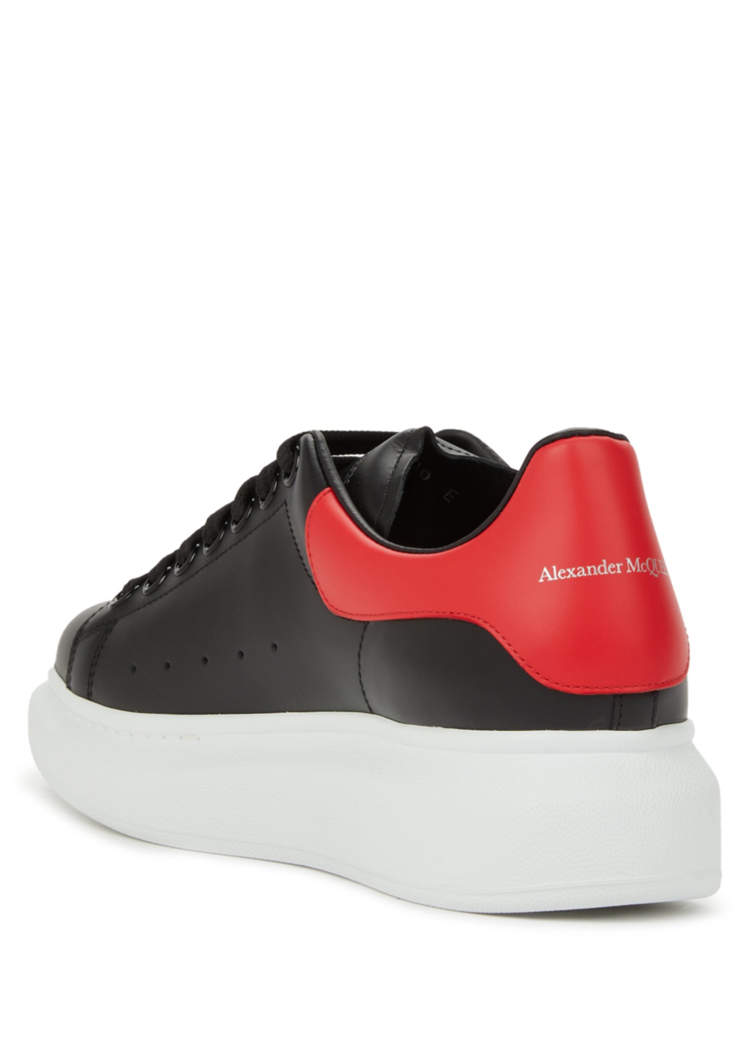 ALEXANDER MCQUEEN LEATHER UPPER AND RU