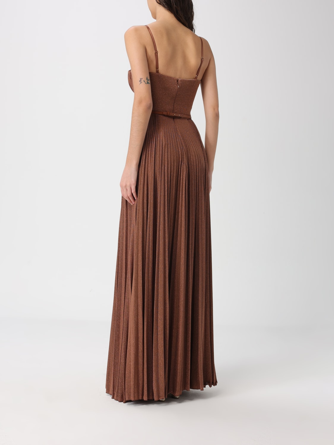 ELISABETTA FRANCHI ABITO DONNA CON CINTURA - BEYMEN