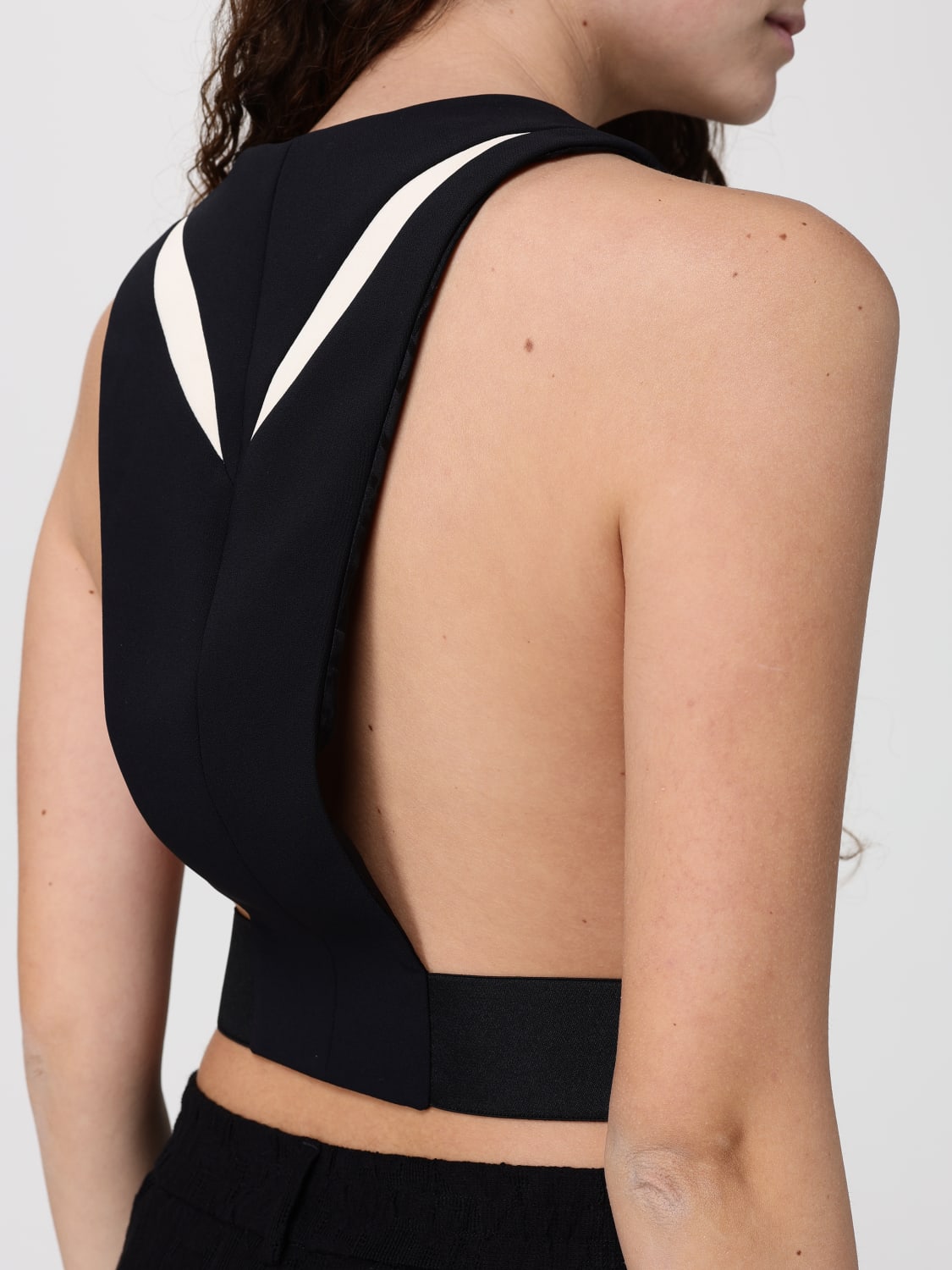 ELISABETTA FRANCHI GILET - BEYMEN