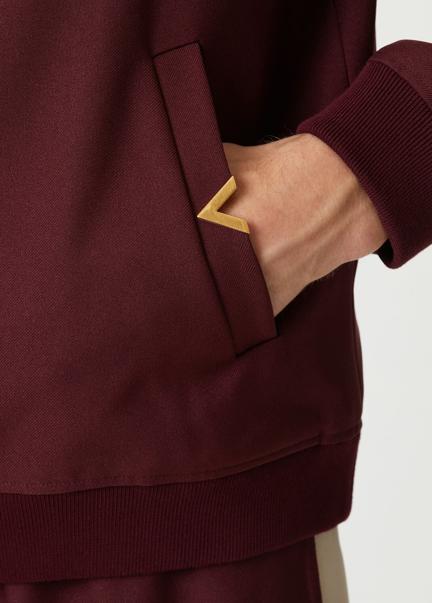 VALENTINO GARAVANI JERSEY FELPA - BEYMEN