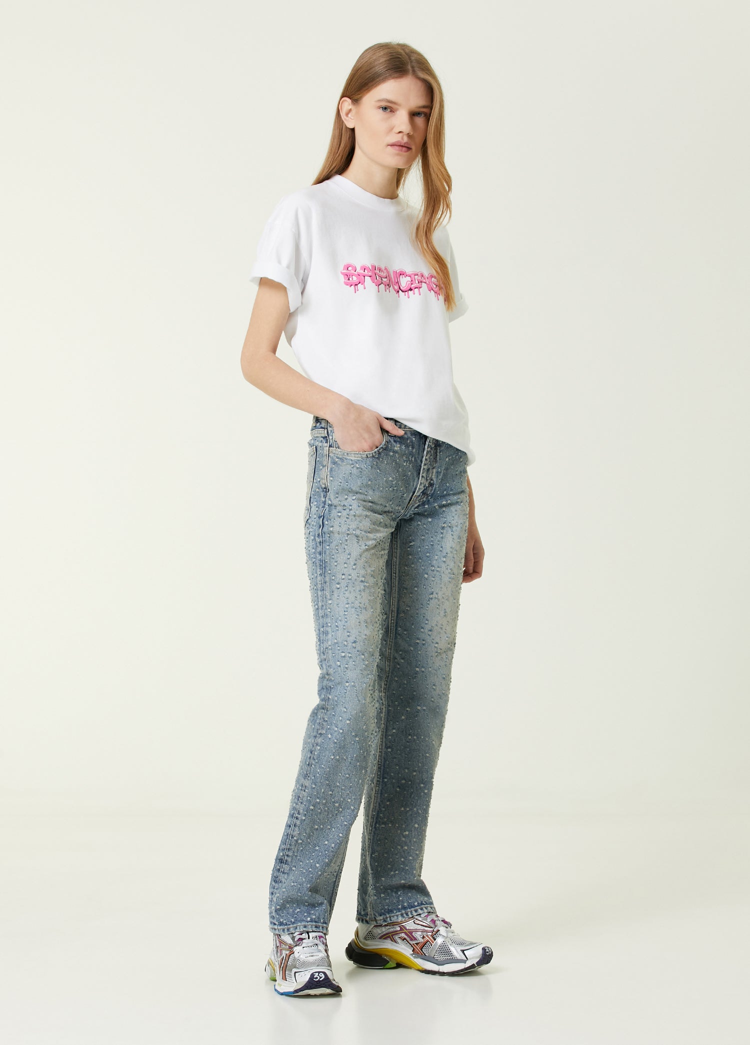 BALENCIAGA MEDIUM FIT T-SHIRT