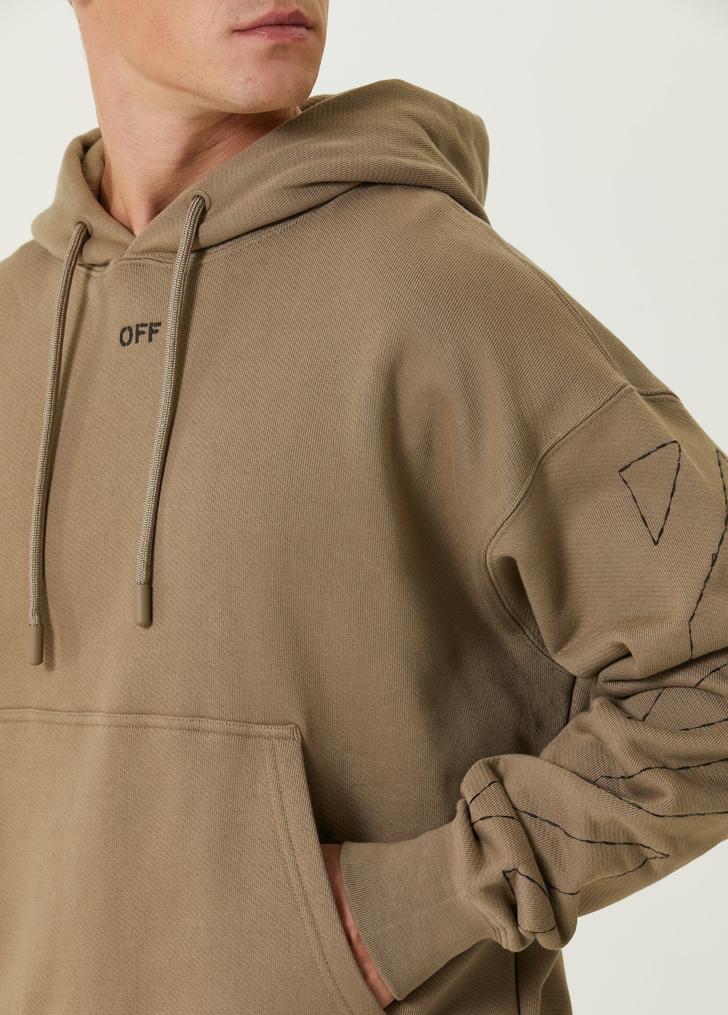 OFF-WHITE OFF STITCH SKATE HOODIE