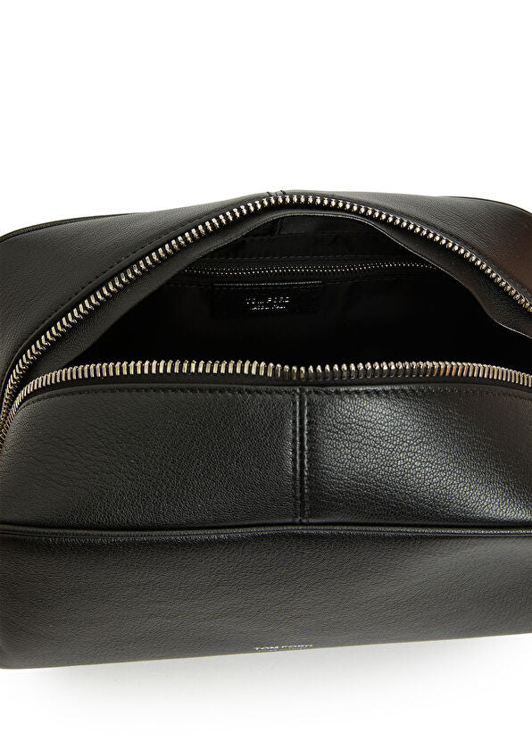 TOM FORD SUPPLE GRAIN LEATHER WASH BAG - BEYMEN