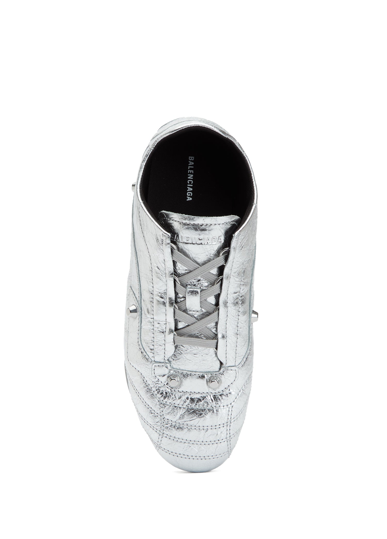 BALENCIAGA ZEN CITY CHOKO LAME - BEYMEN