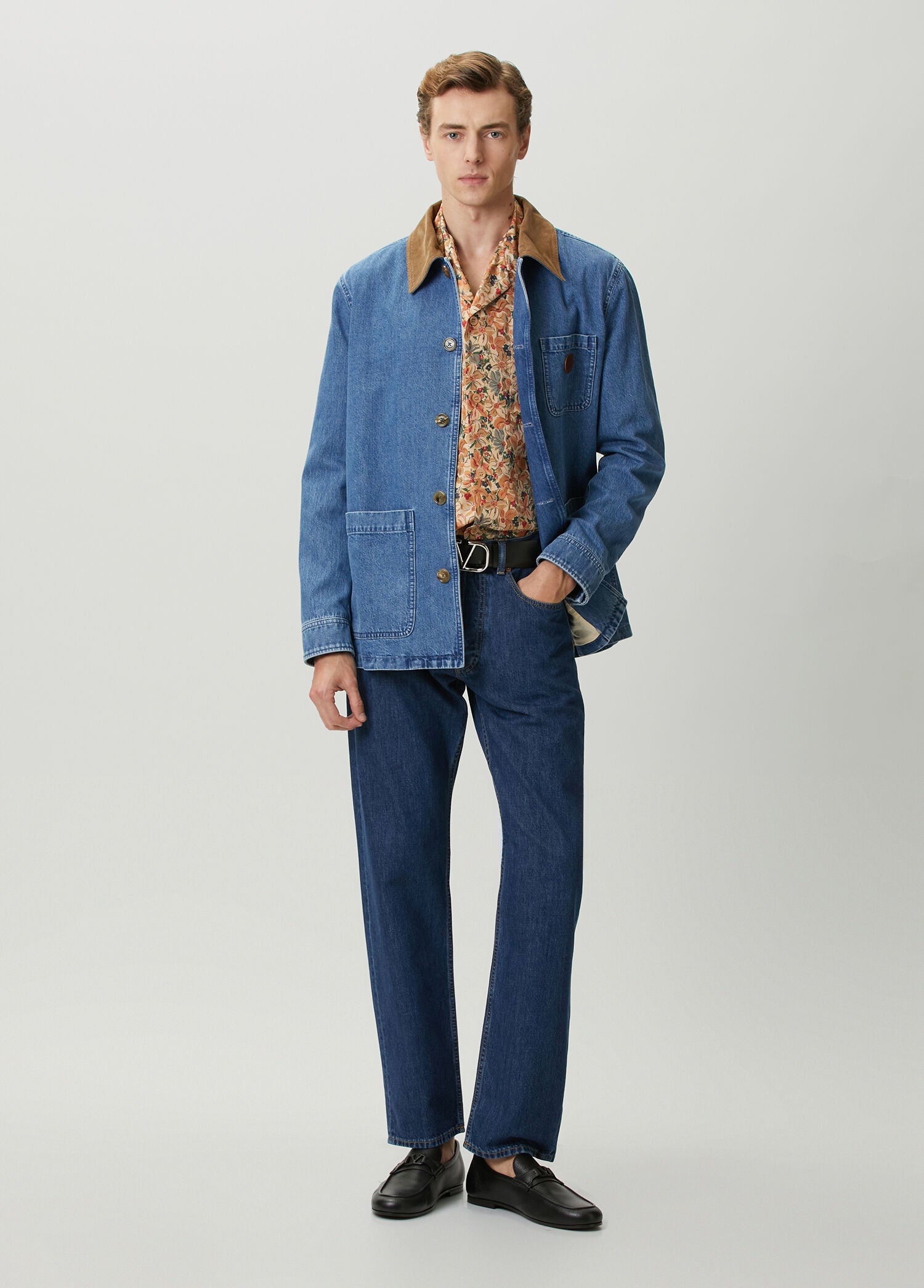 VALENTINO GARAVANI GIUBBINO DENIM - BEYMEN