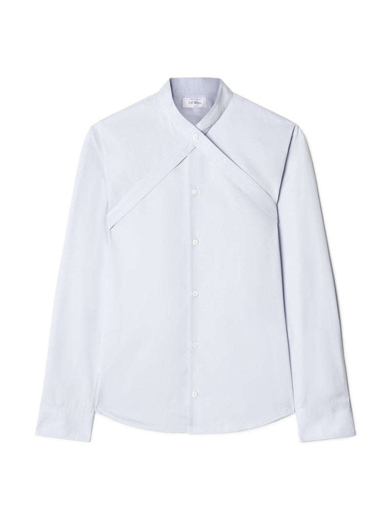 OFF-WHITE OW EMB HEAVYCOT COLLAR SHIR - BEYMEN