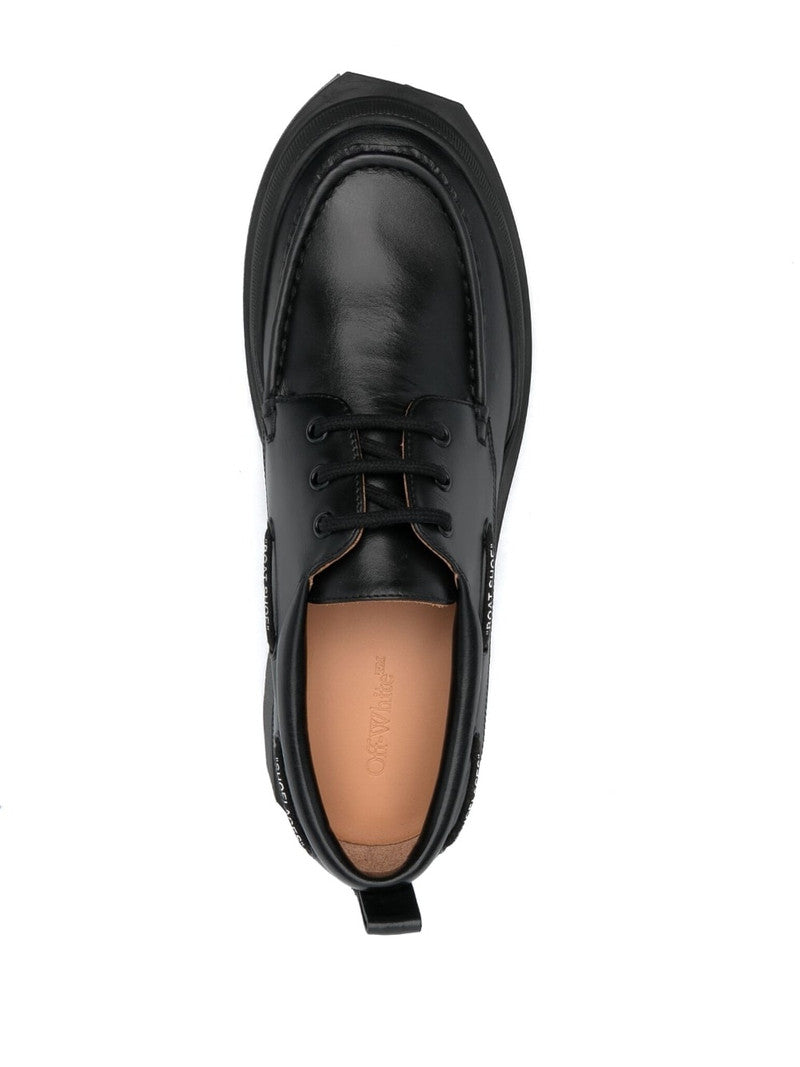 OFF-WHITE BOATSHOE - BEYMEN