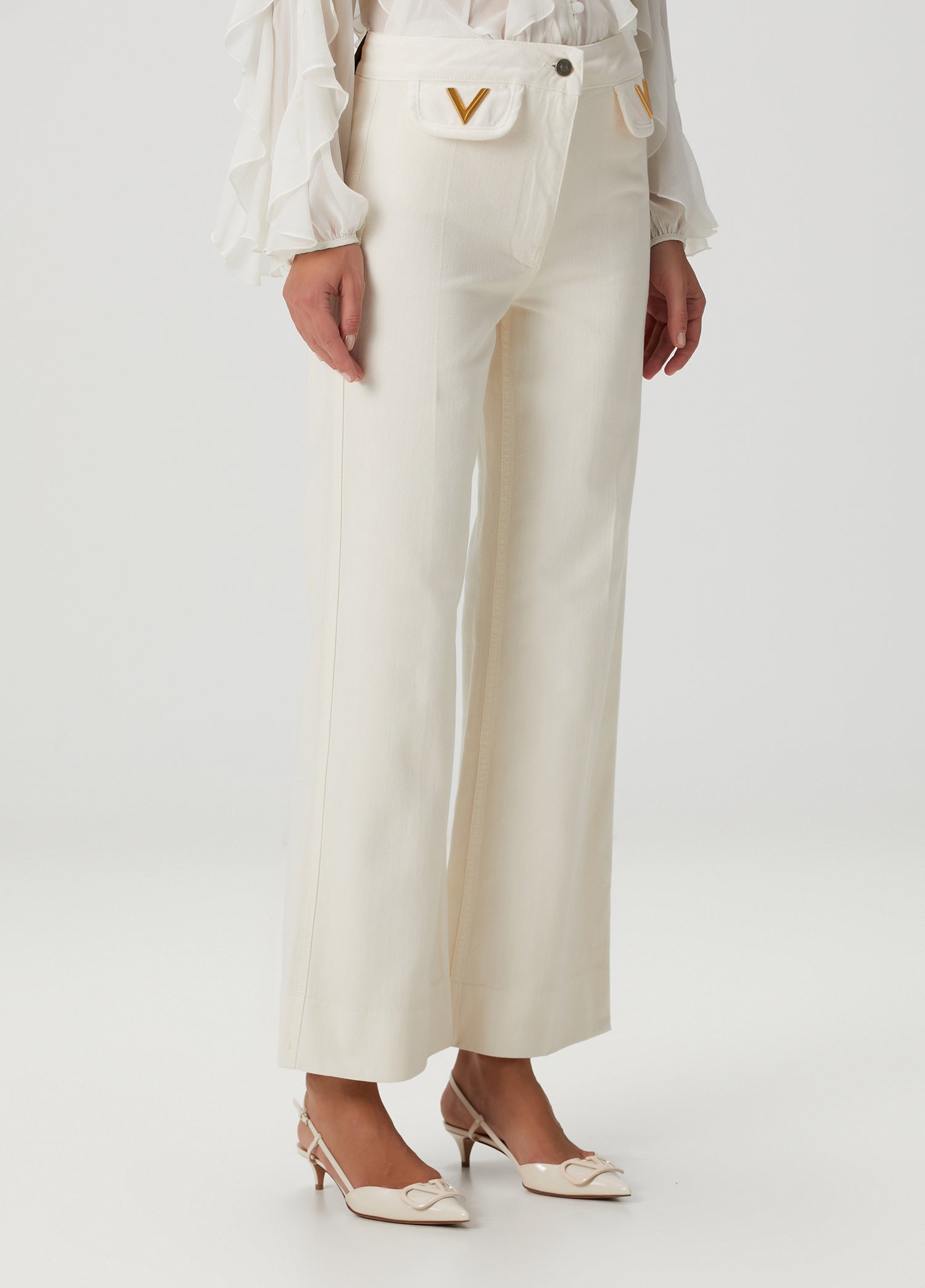 VALENTINO GARAVANI DENIM BOTTOMS - BEYMEN