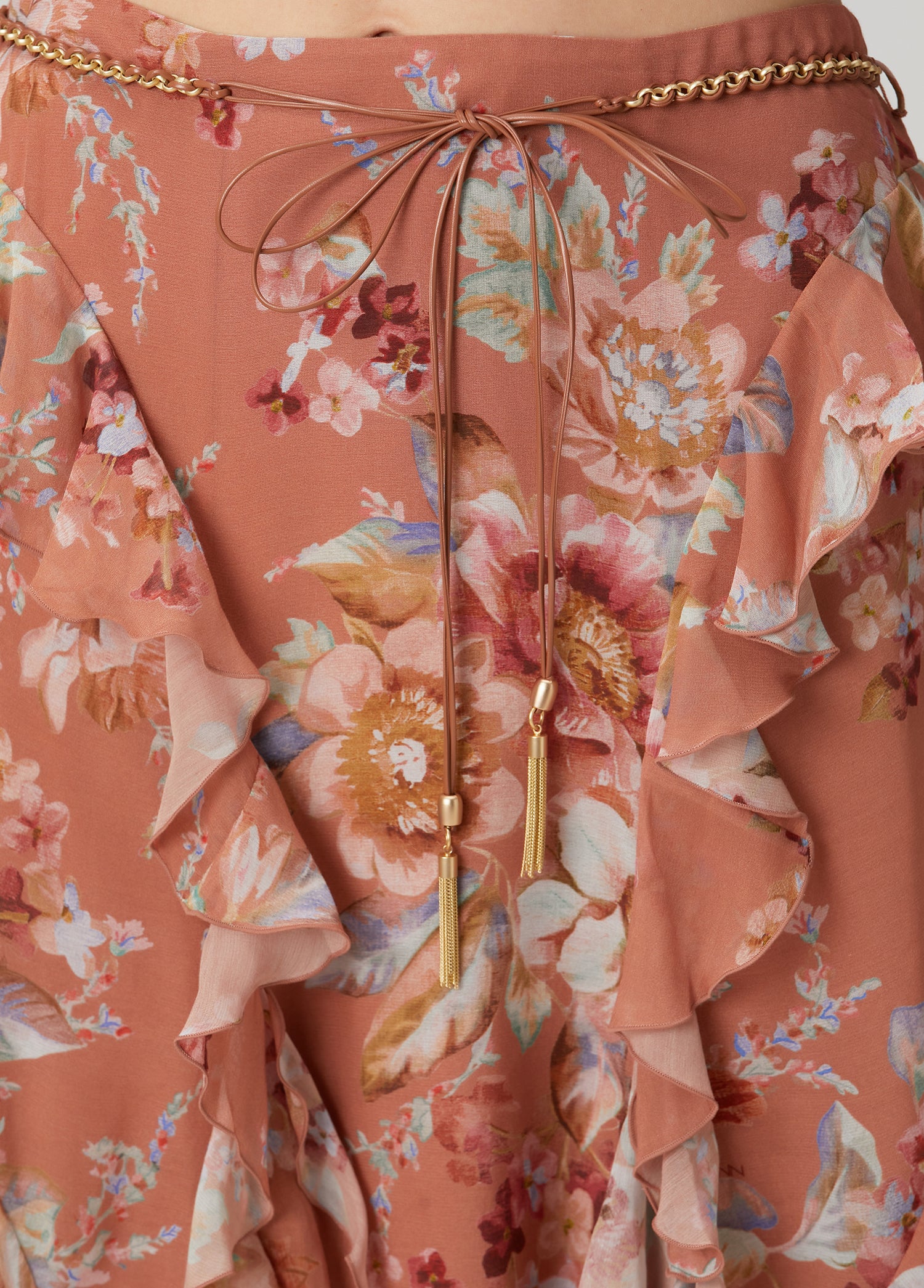 ZIMMERMAN RUFFLE BLOUSE - BEYMEN