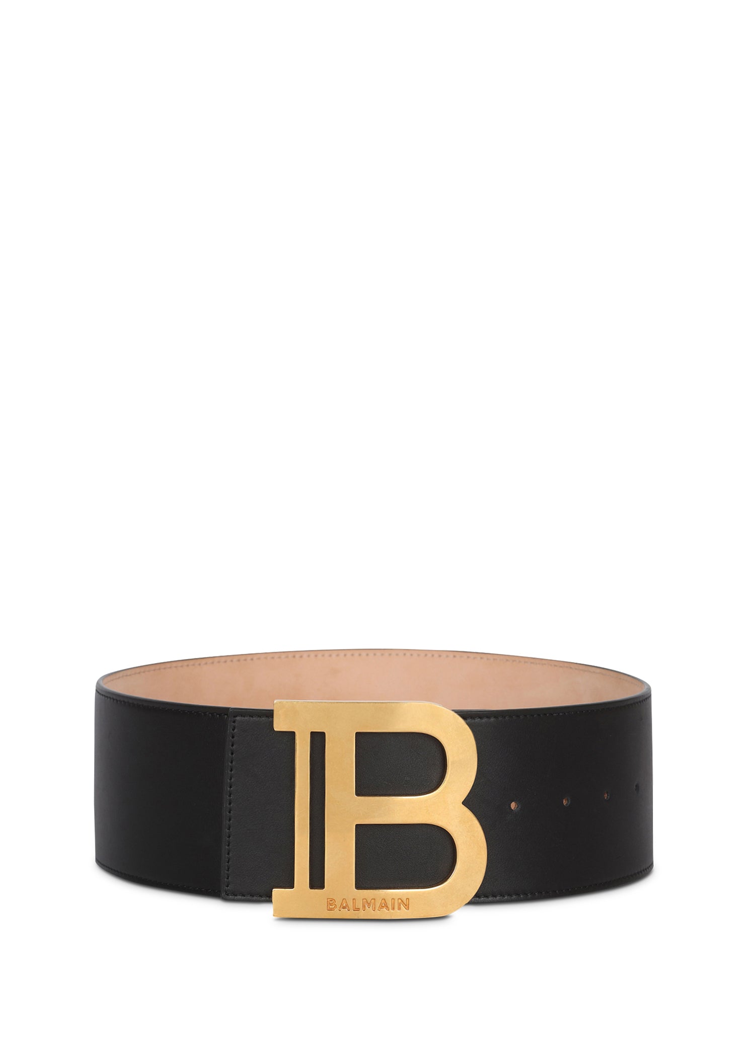 BALMAIN B LOGO BUCKLE BELT - BEYMEN