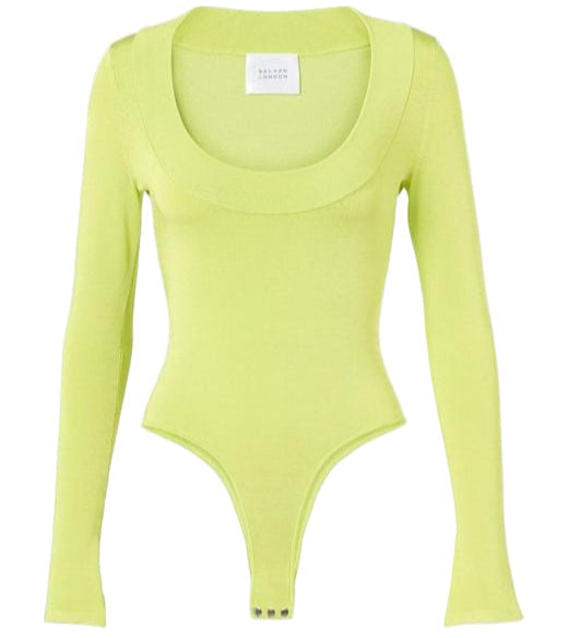 GALVAN LONDON SASHA BALLET NECK BODY - BEYMEN