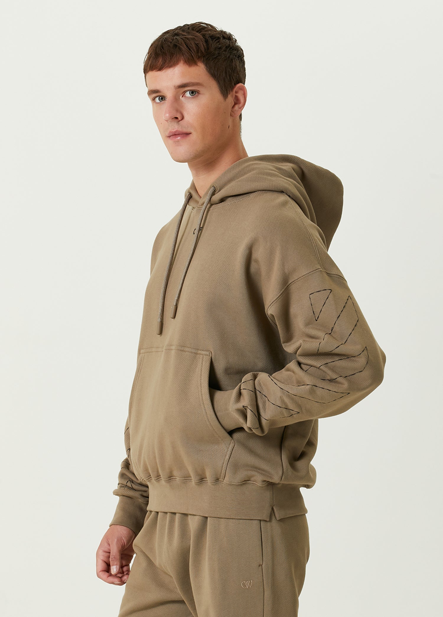OFF-WHITE OFF STITCH SKATE HOODIE