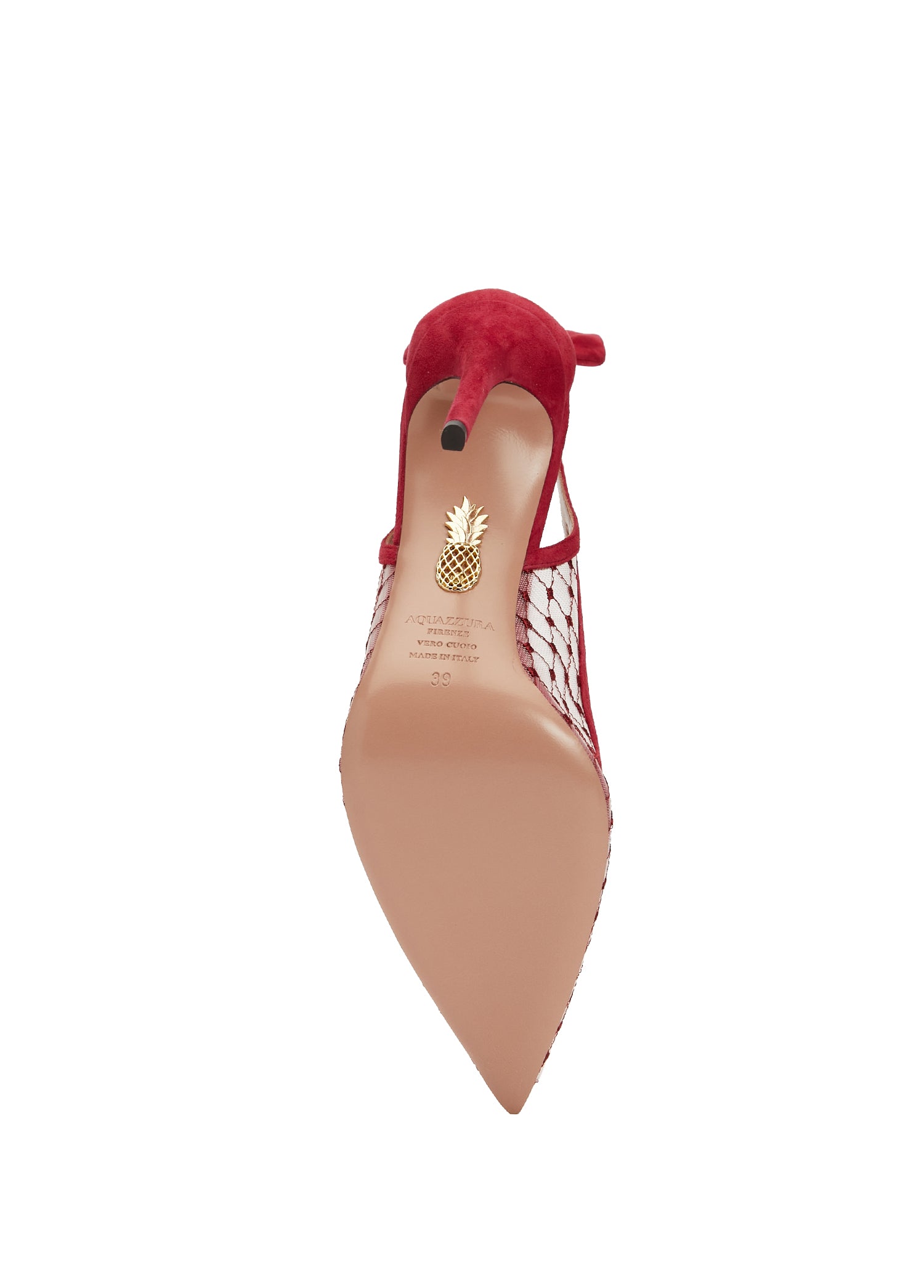 AQUAZZURA BOW TIE NET PUMP - BEYMEN