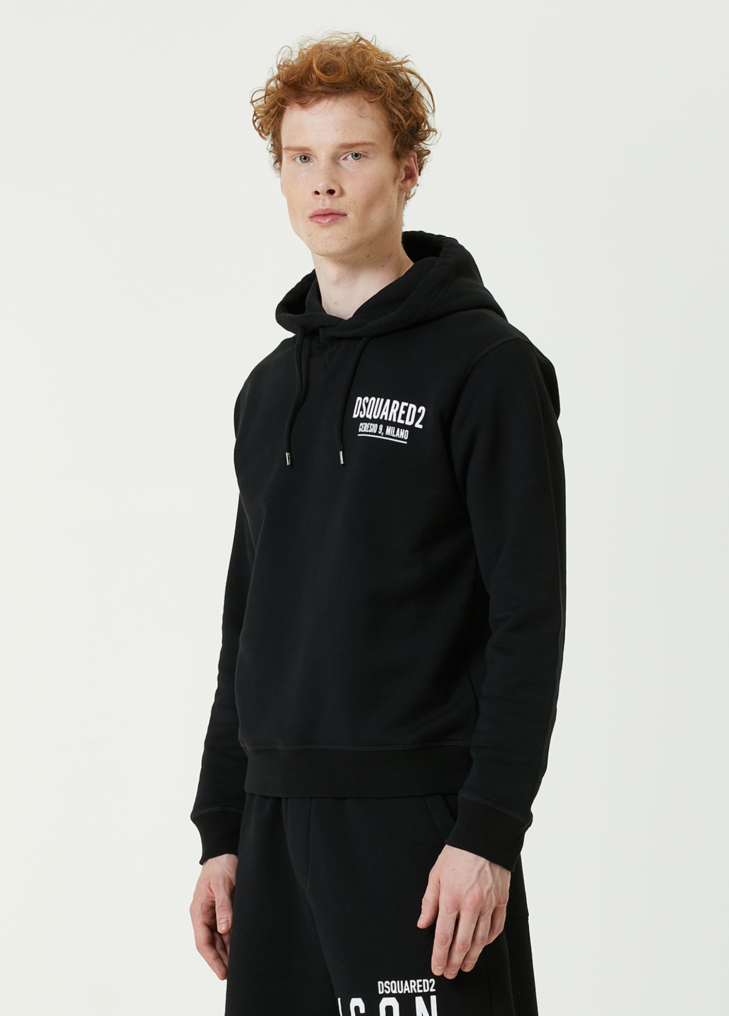 DSQUARED2 LONG SLEEVE HOODIE - BEYMEN