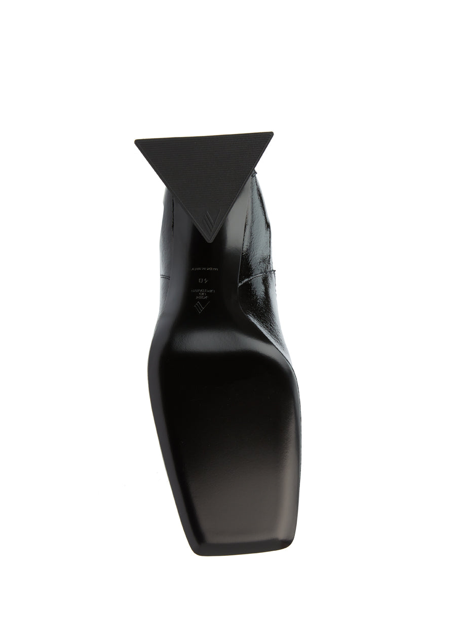 THE ATTICO DEVON BEATLE BOOT 95MM NAPLAK - BEYMEN