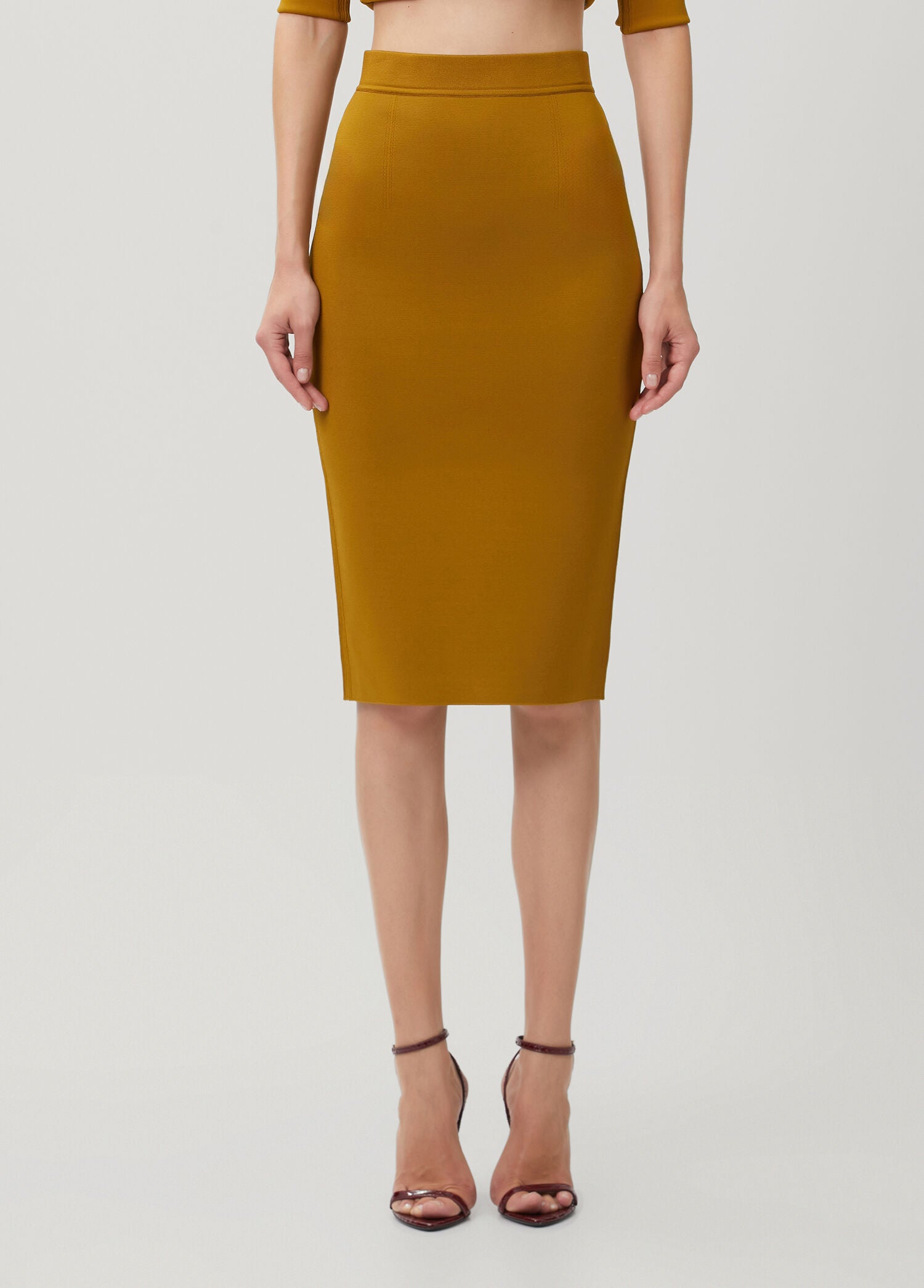TOM FORD 18GG FITTED PENCIL SKIRT - BEYMEN