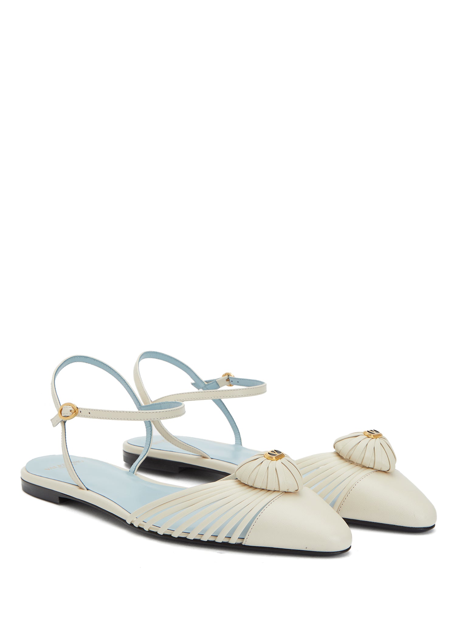 VALENTINO GARAVANI BALLERINA VG SANDAL ROYAL - BEYMEN