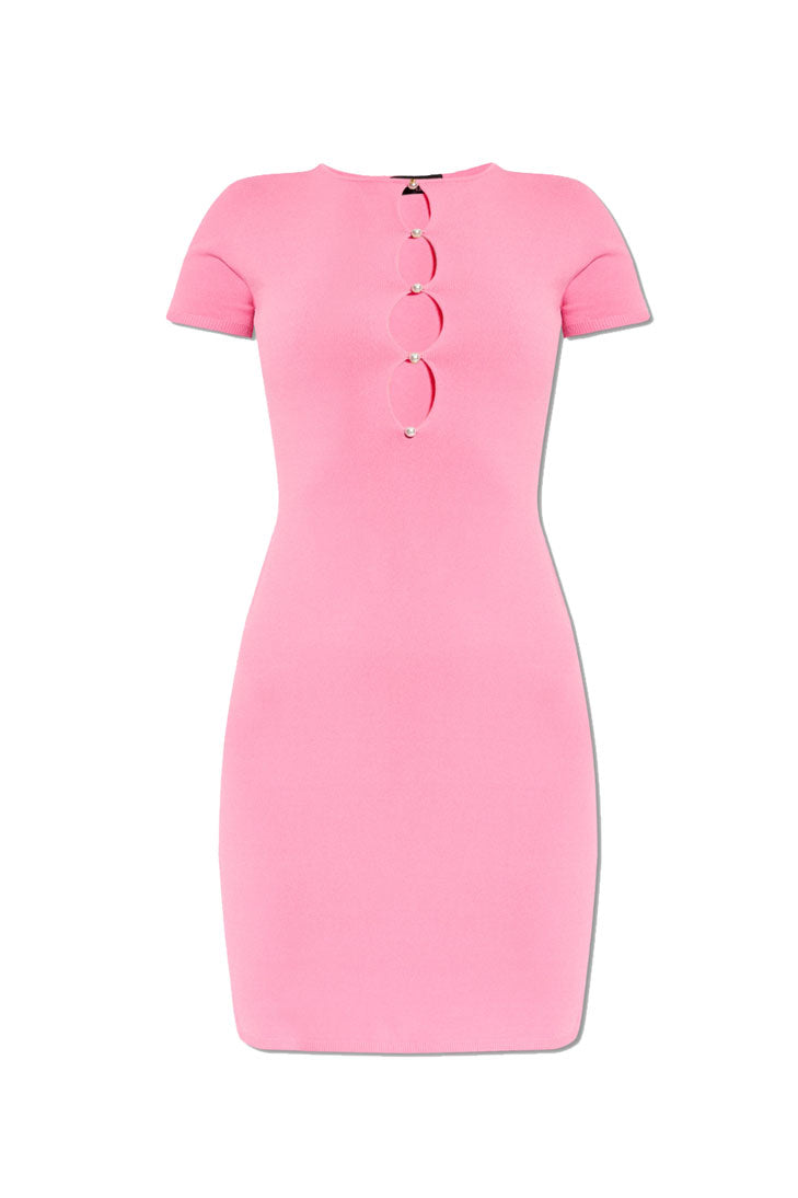 DSQUARED2 CUT OUT KNIT DRESS - BEYMEN