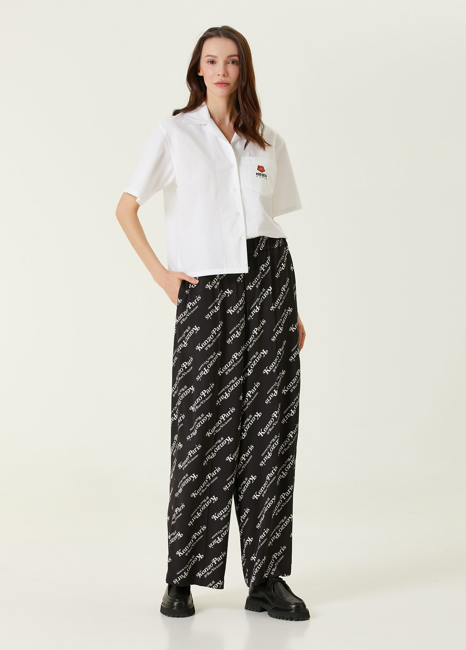 KENZO VERDY PAJAMA PANTS - BEYMEN