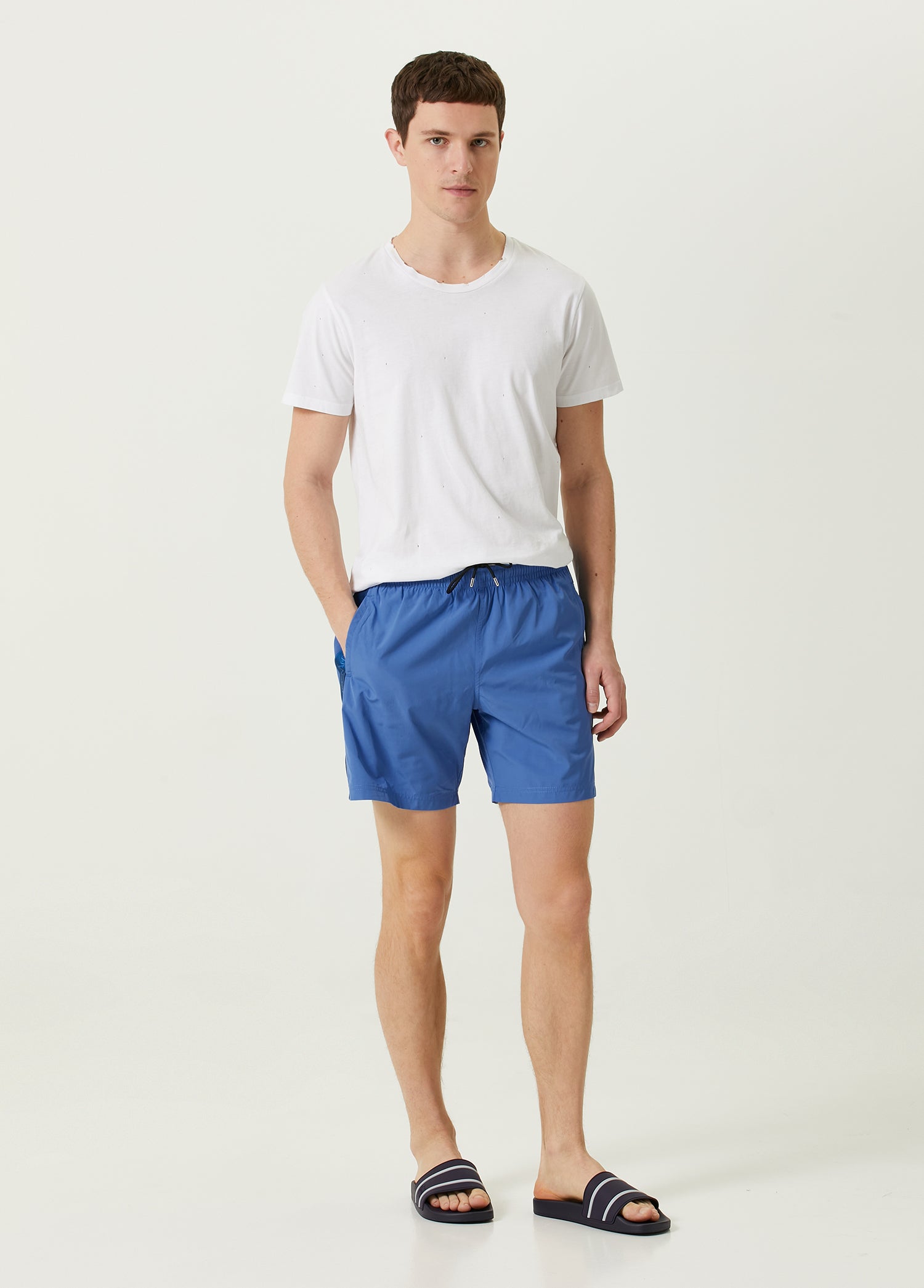 ALEXANDER MCQUEEN LOGO SWIM SHORT - BEYMEN