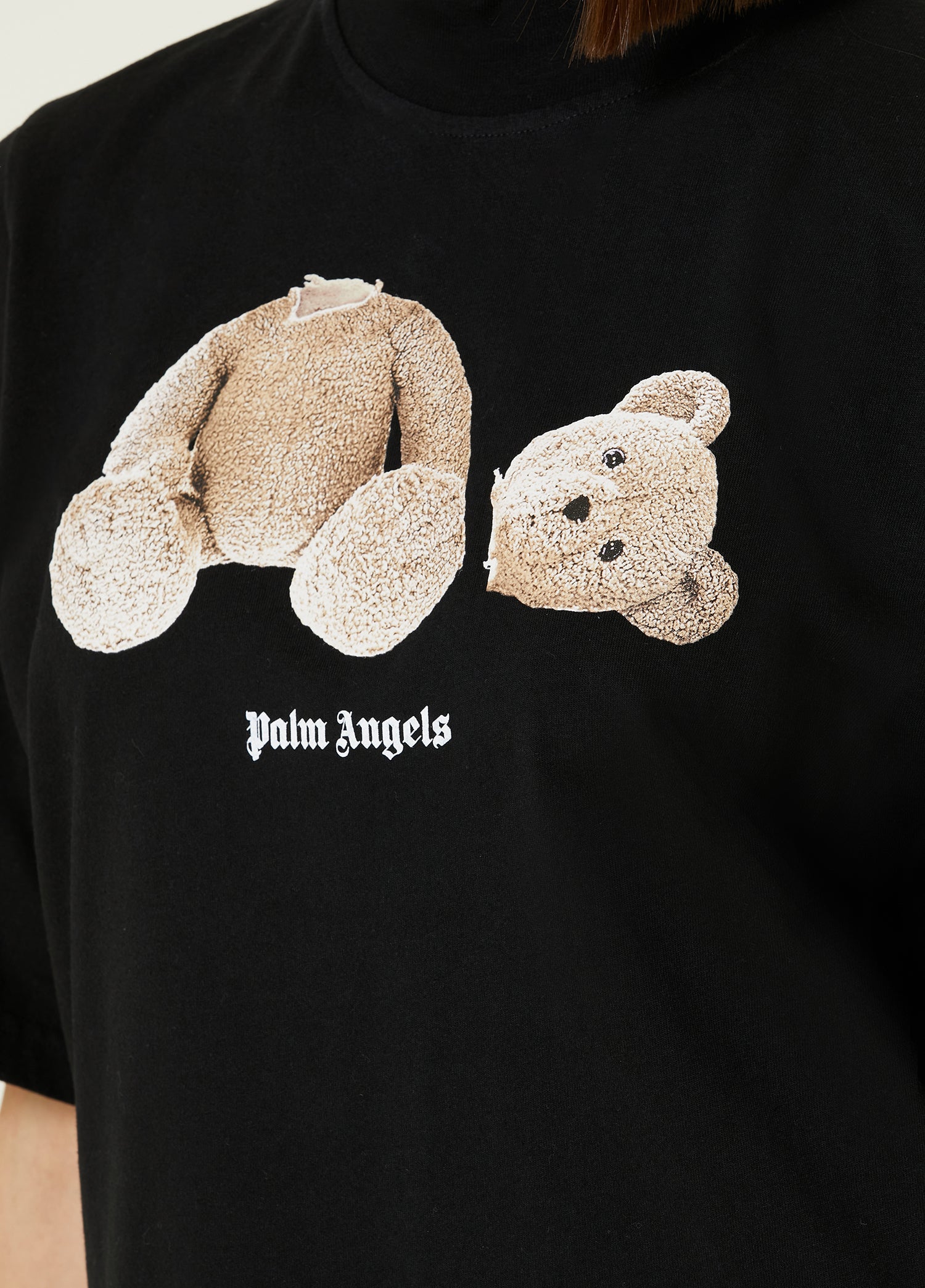 PALM ANGELS CROPPED T-SHIRT - BEYMEN